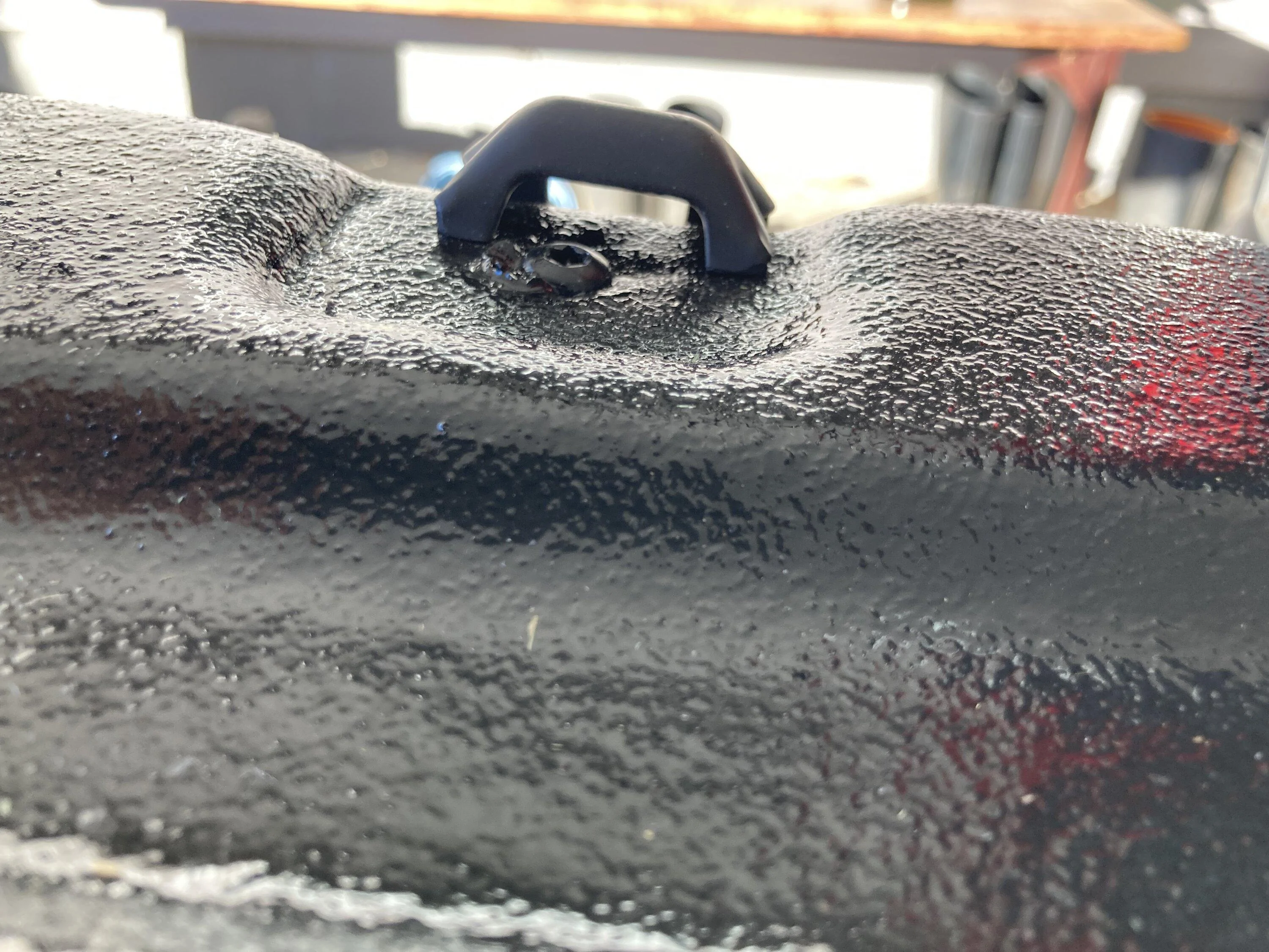 Ford Maverick “Free” DIY tie down options for tailgate assist and XL sportfish tie downs IMG_2249