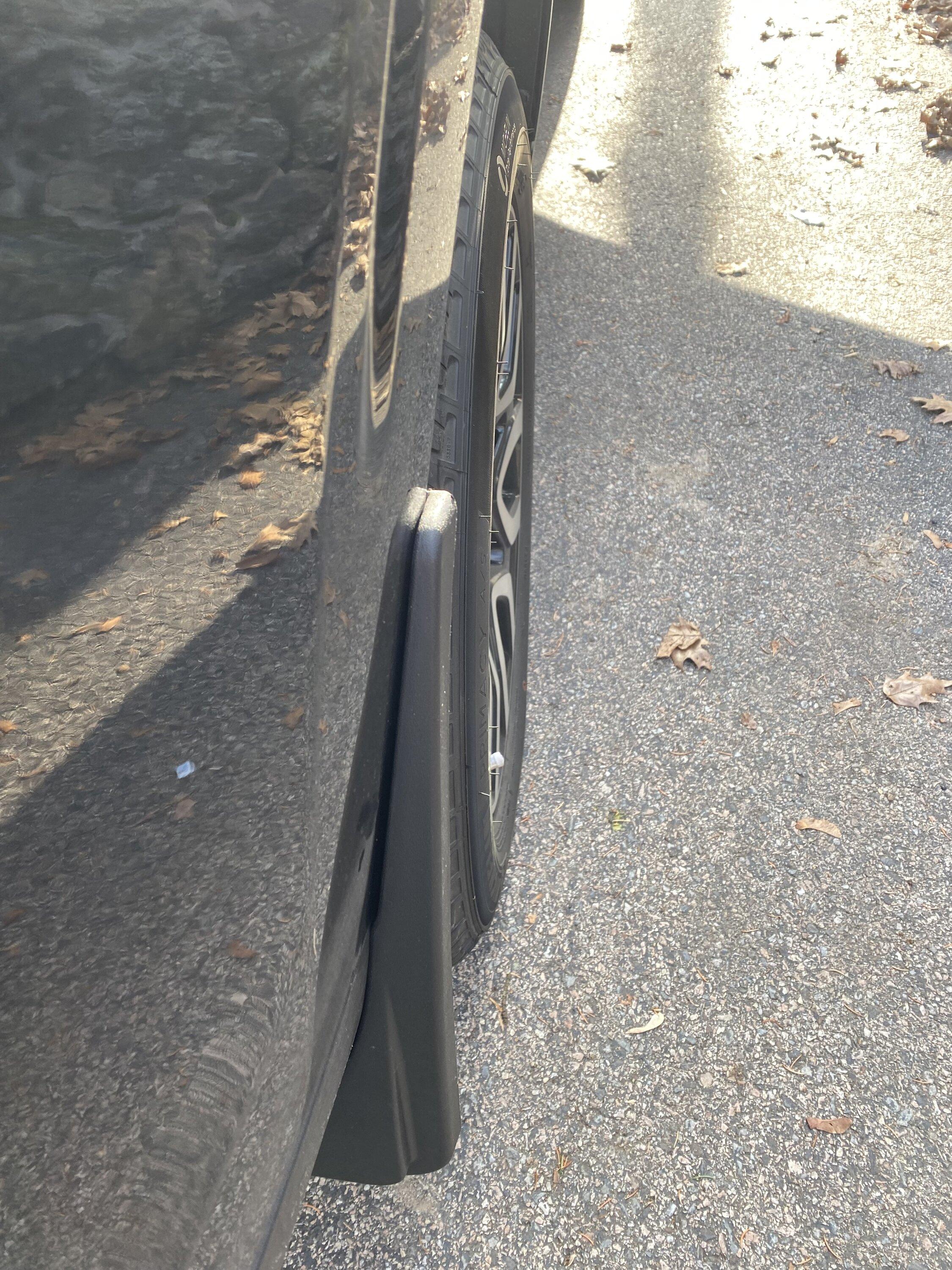 Ford Maverick Adding Muslogy Mud Flaps While Protecting The Paint Surface [10% Discount] IMG_5836