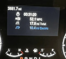 Ford Maverick Tested: Slippery Mode is best for highest MPG (in Hybrid Maverick) 1703164662575