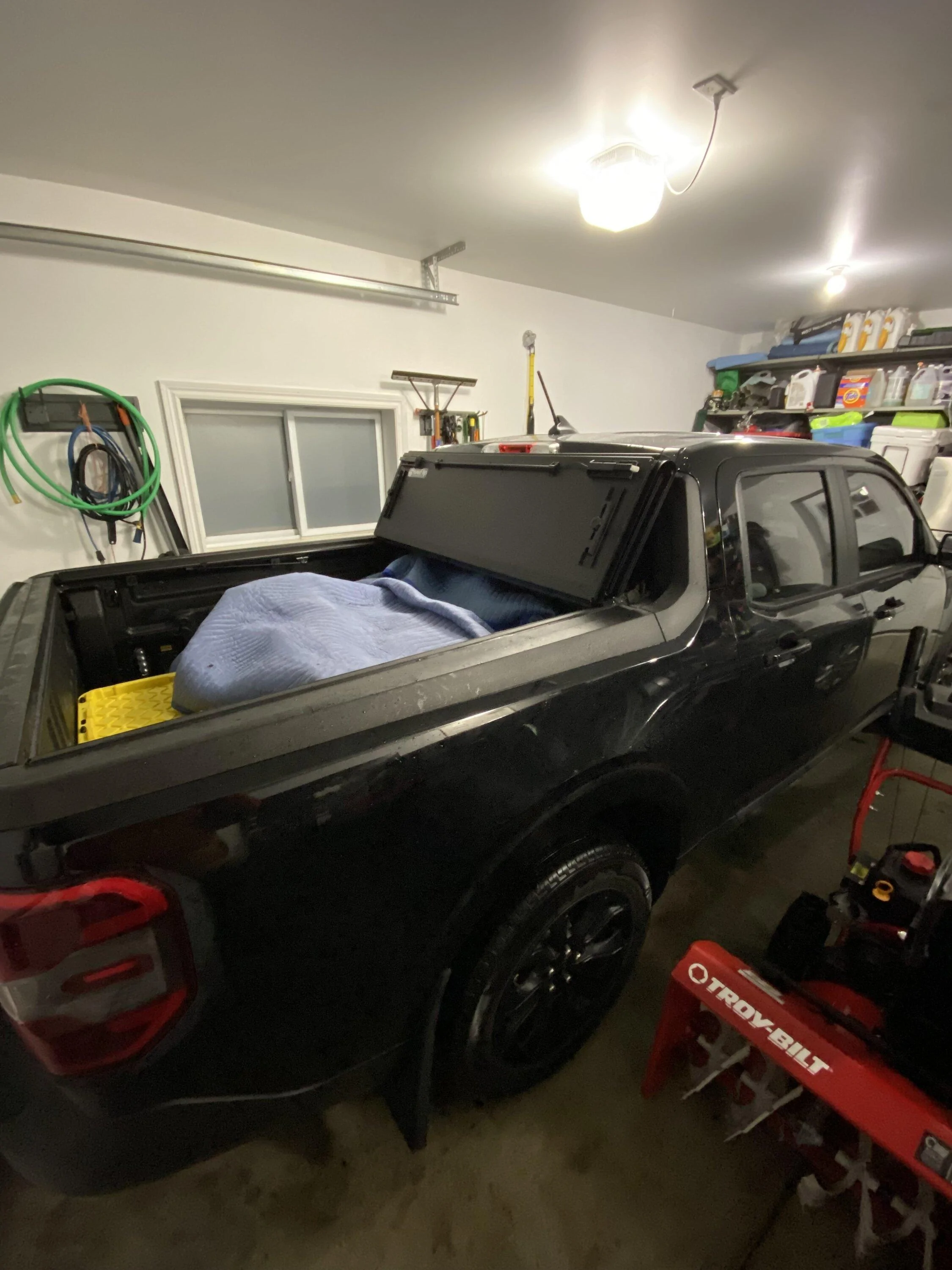 Ford Maverick Christmas gift hiding spot! IMG_3031