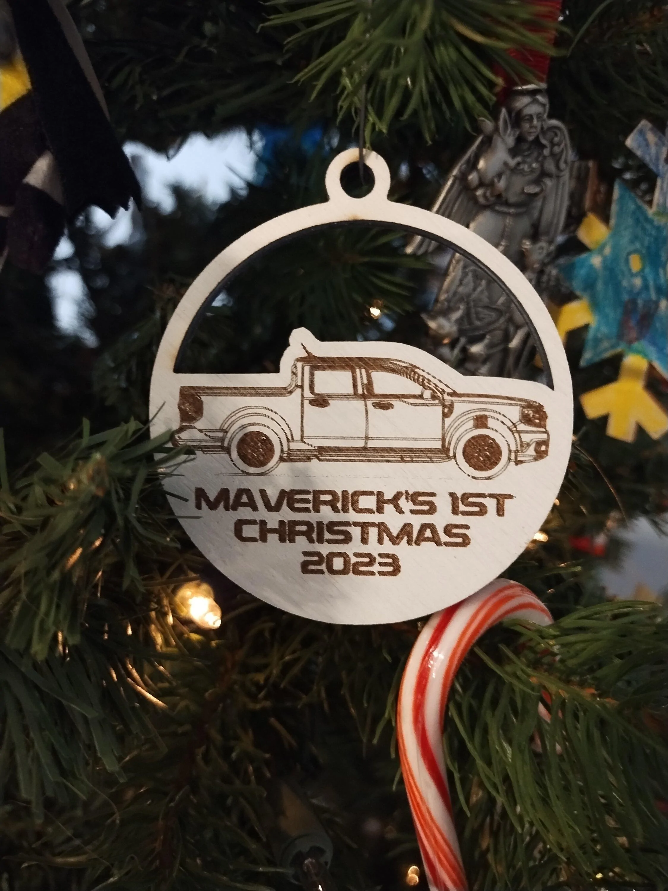 Ford Maverick Merry Christmas Y'all IMG_20231225_111521107