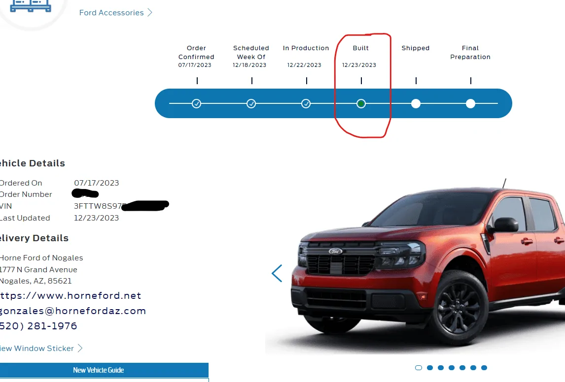 Ford Maverick In Production - Built 1703550955135