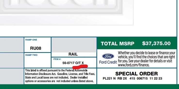 Ford Maverick SoCal dealer South Bay Ford sold my dad's Maverick without telling us it arrived x-plan