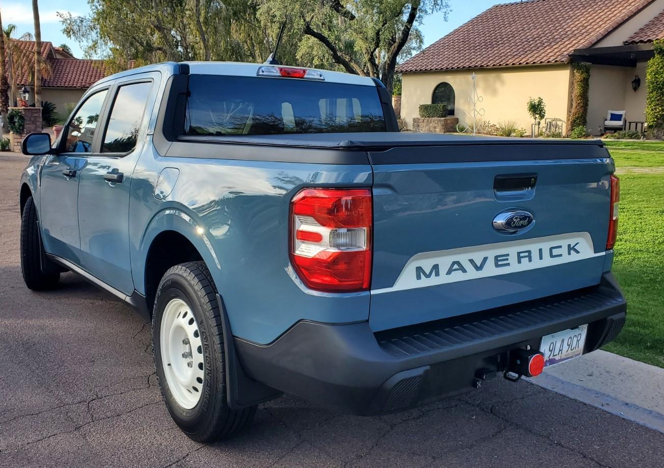 Ford Maverick DIY Custom Hitch Cover for Ford Maverick 2023 (3D print STL file) 20231226_153857