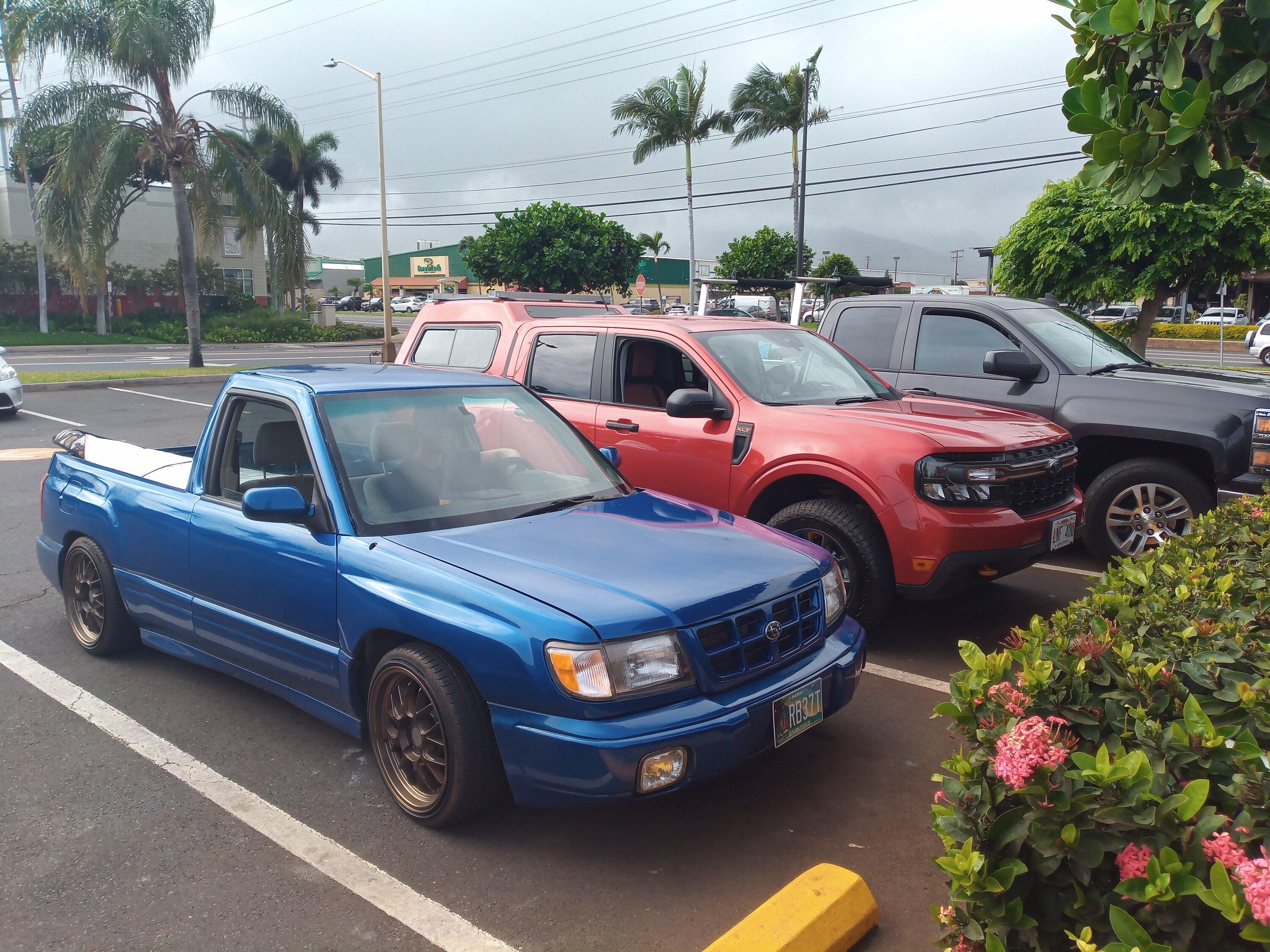 Ford Maverick Subaru Forester Truck spy shots😉 IMG_20231226_135710_491