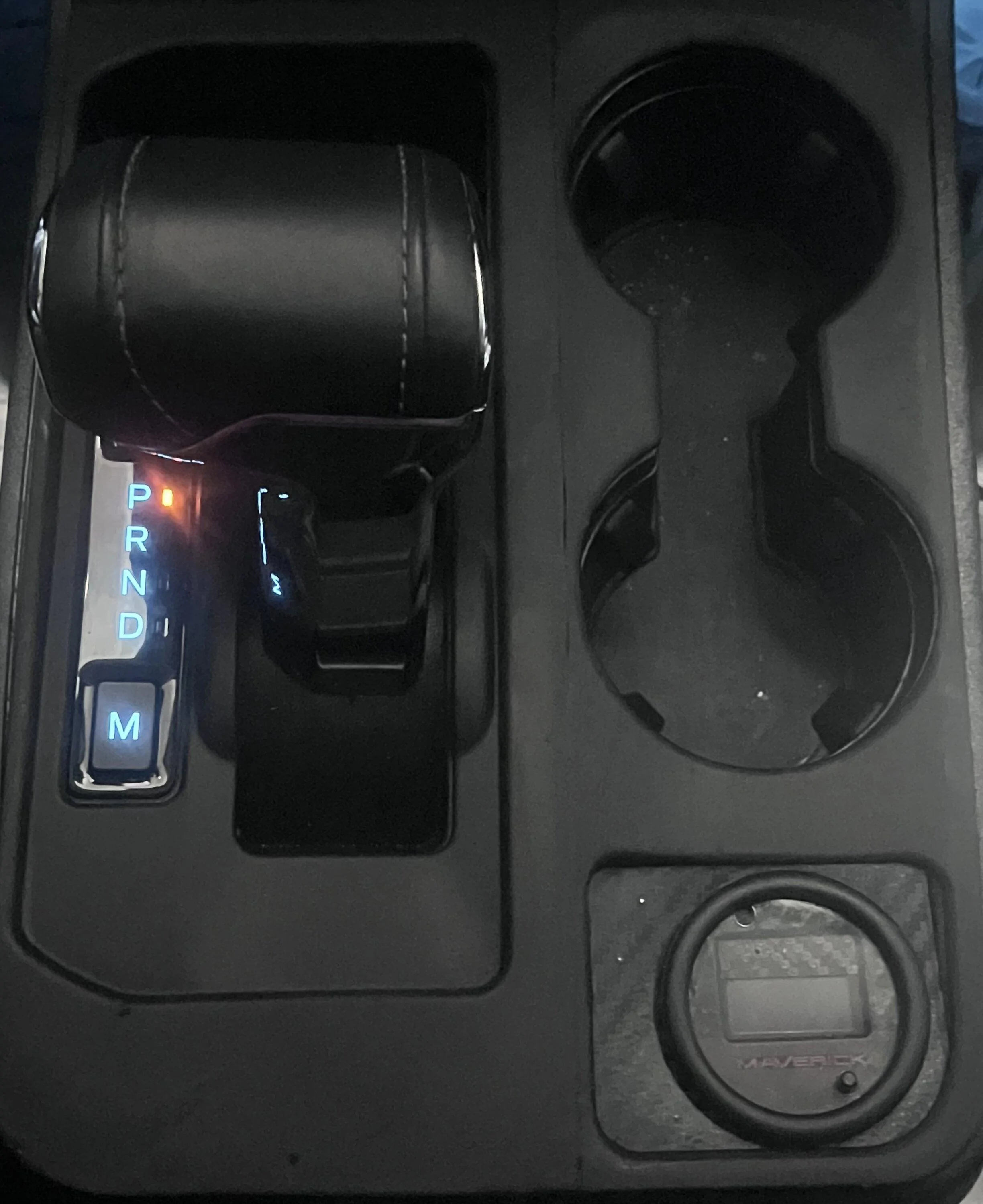 Ford Maverick F-150 Shifter Installed in Maverick! 46F1BF7A-47AE-4B91-8A79-B6272D33745A