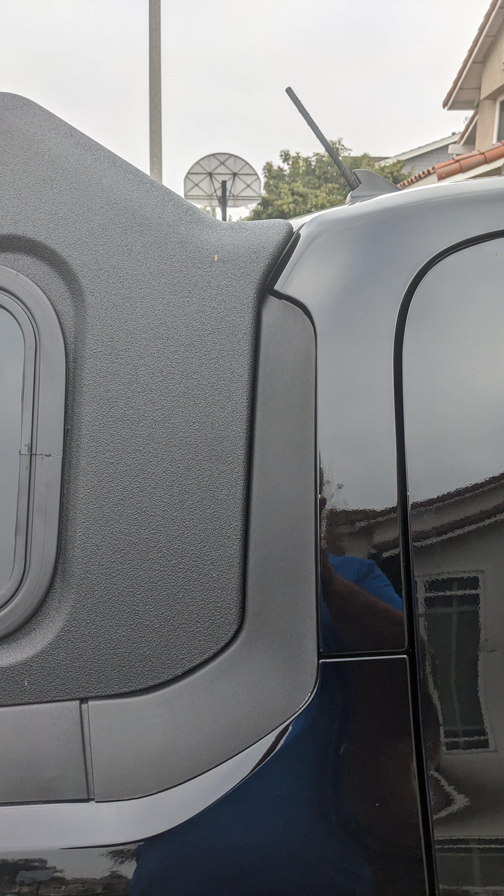 Ford Maverick A.R.E. V Series Truck Cap installed PXL_20231228_165658551