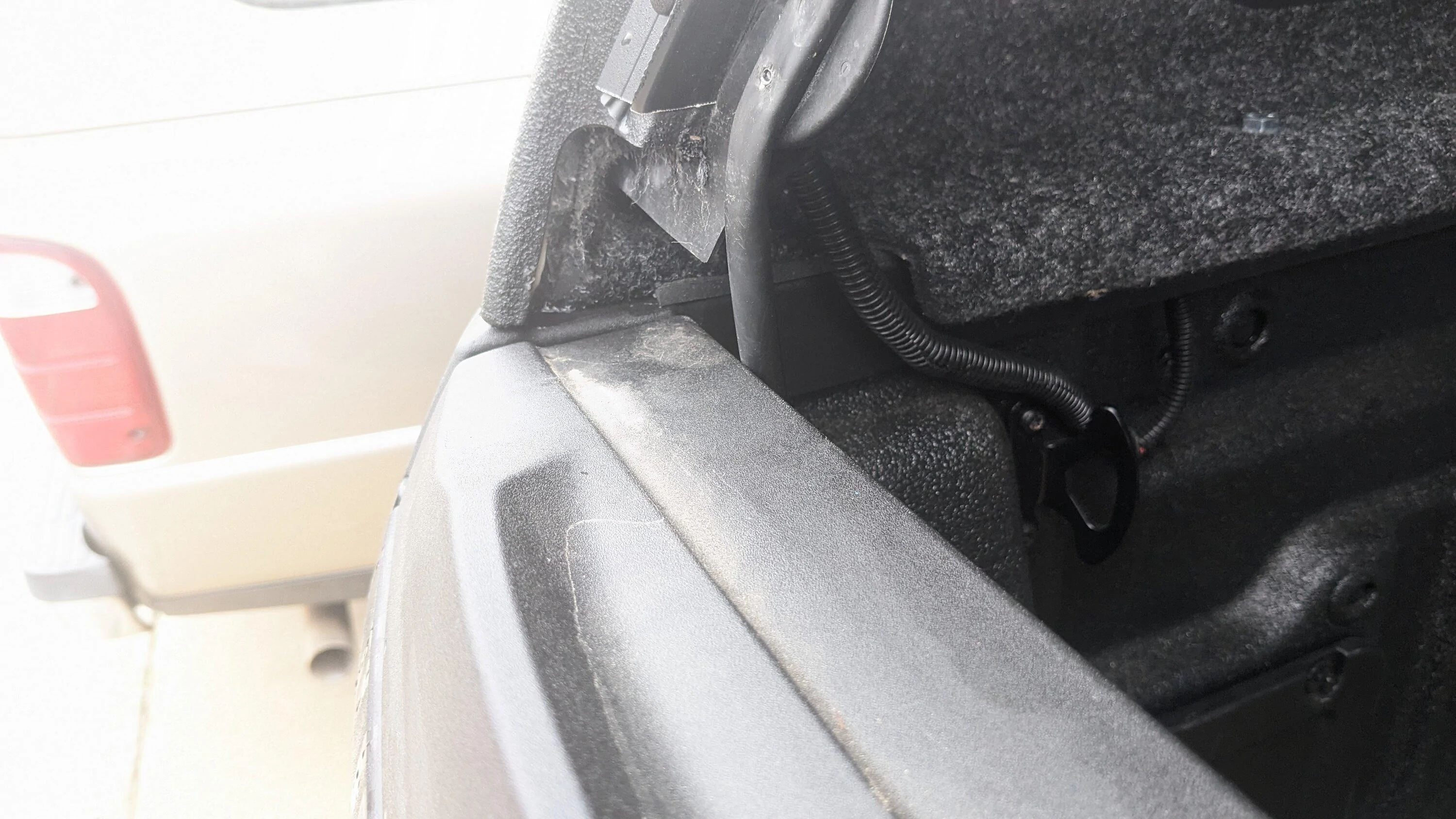 Ford Maverick A.R.E. V Series Truck Cap installed PXL_20231229_164546018