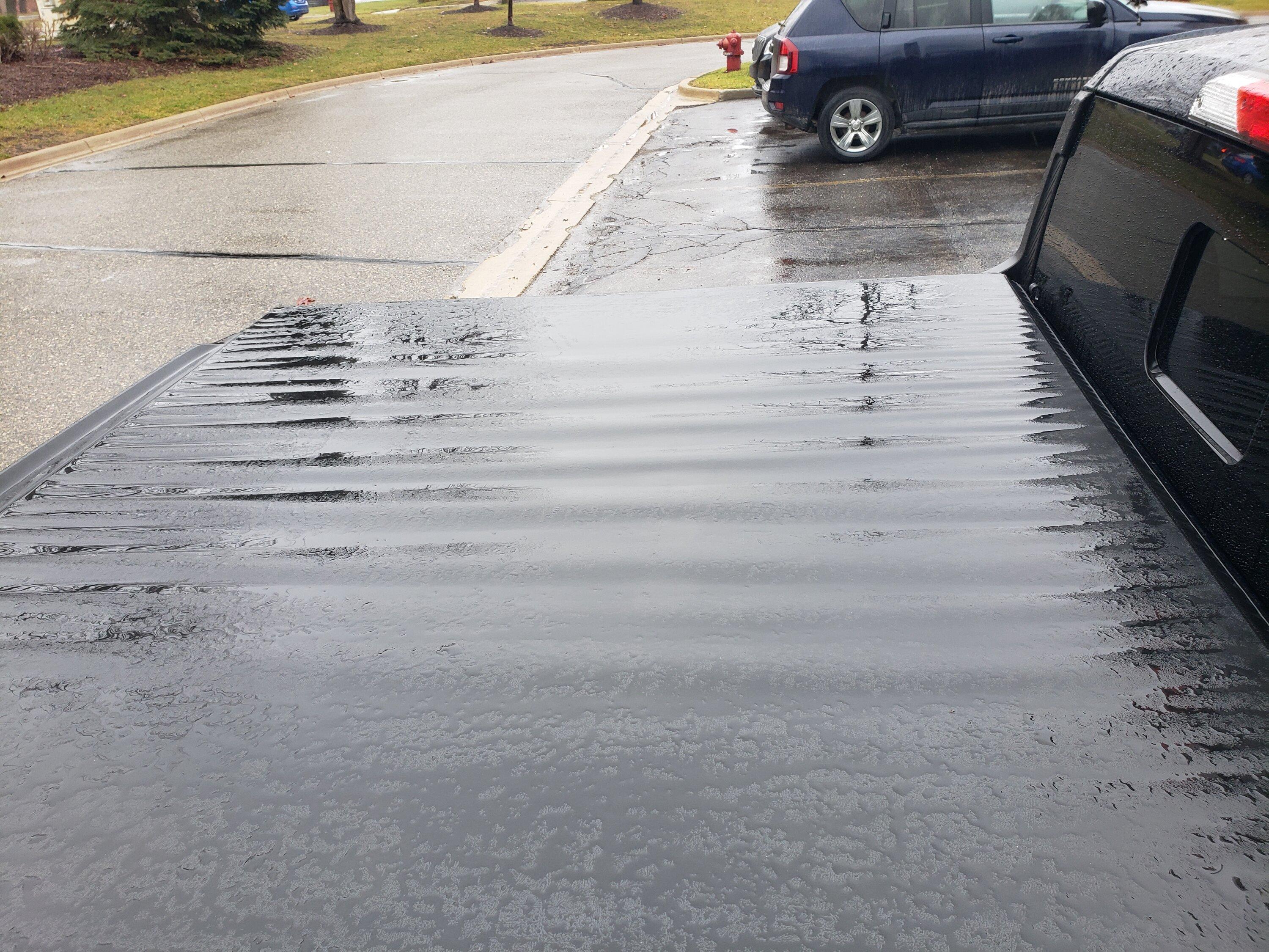 Ford Maverick Tonneau cover leaking 20231229_144115