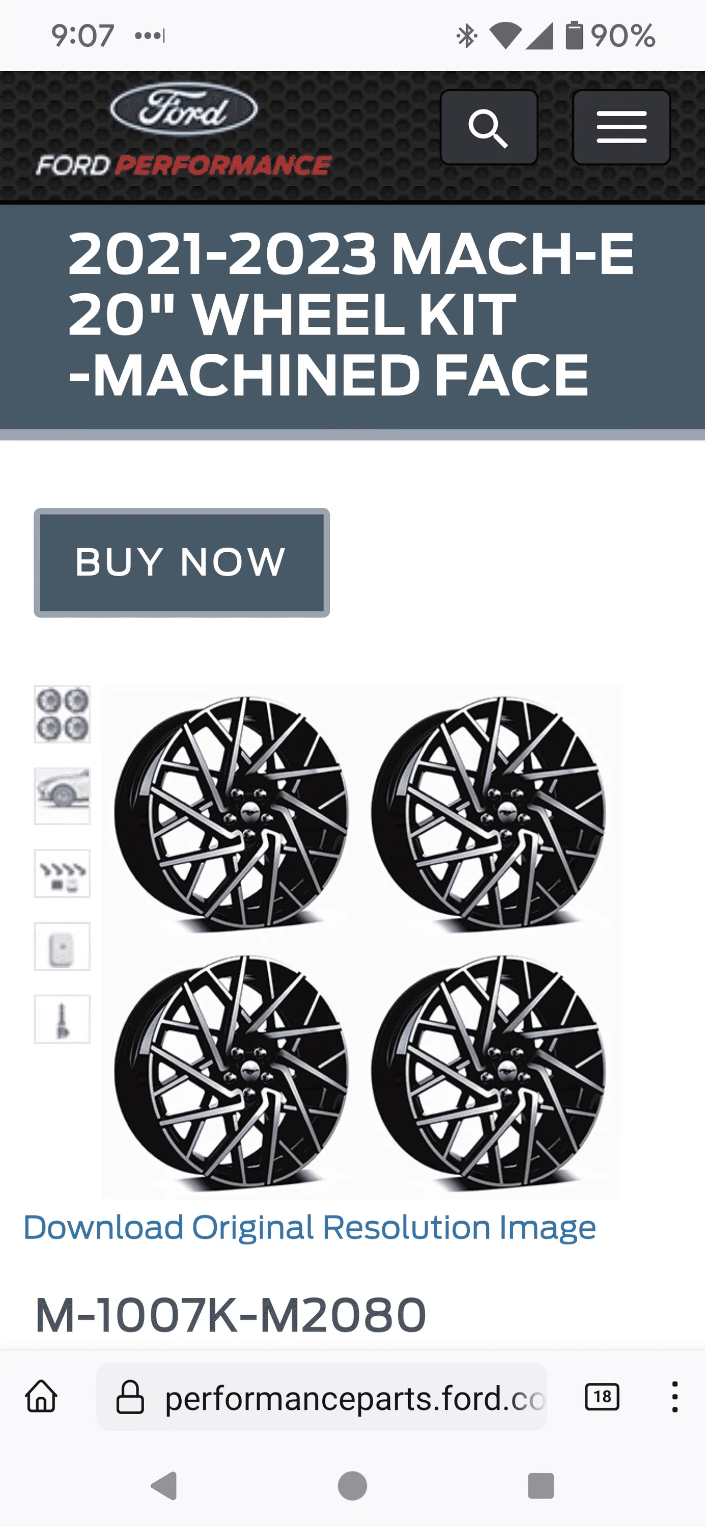 Ford Maverick Performance Ford Mustang Rims Screenshot_20231230-090750