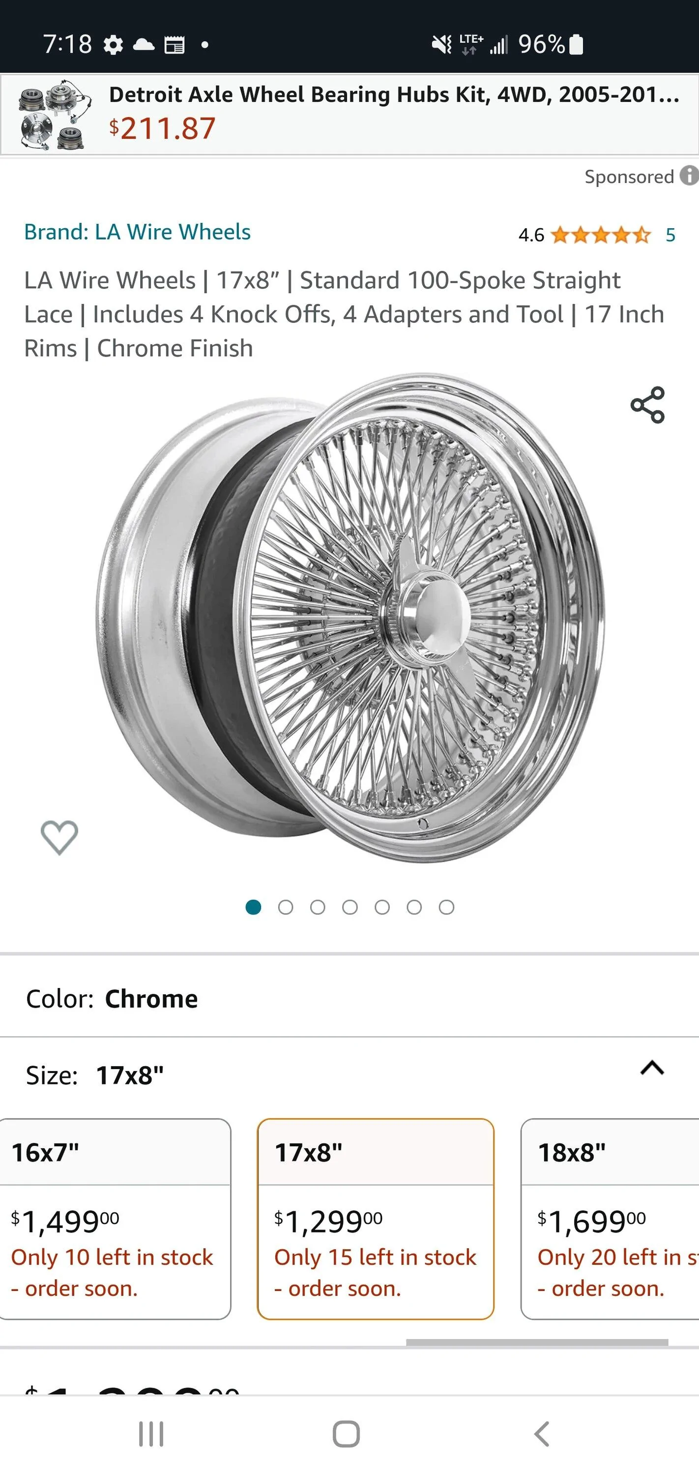 Ford Maverick Fitting smaller wheels - 15" or 16" ?? Screenshot_20231231-071803_Chrom