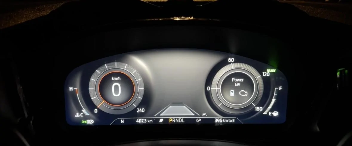 Ford Maverick Hybrid - Digital Escape Cluster IMG_0354