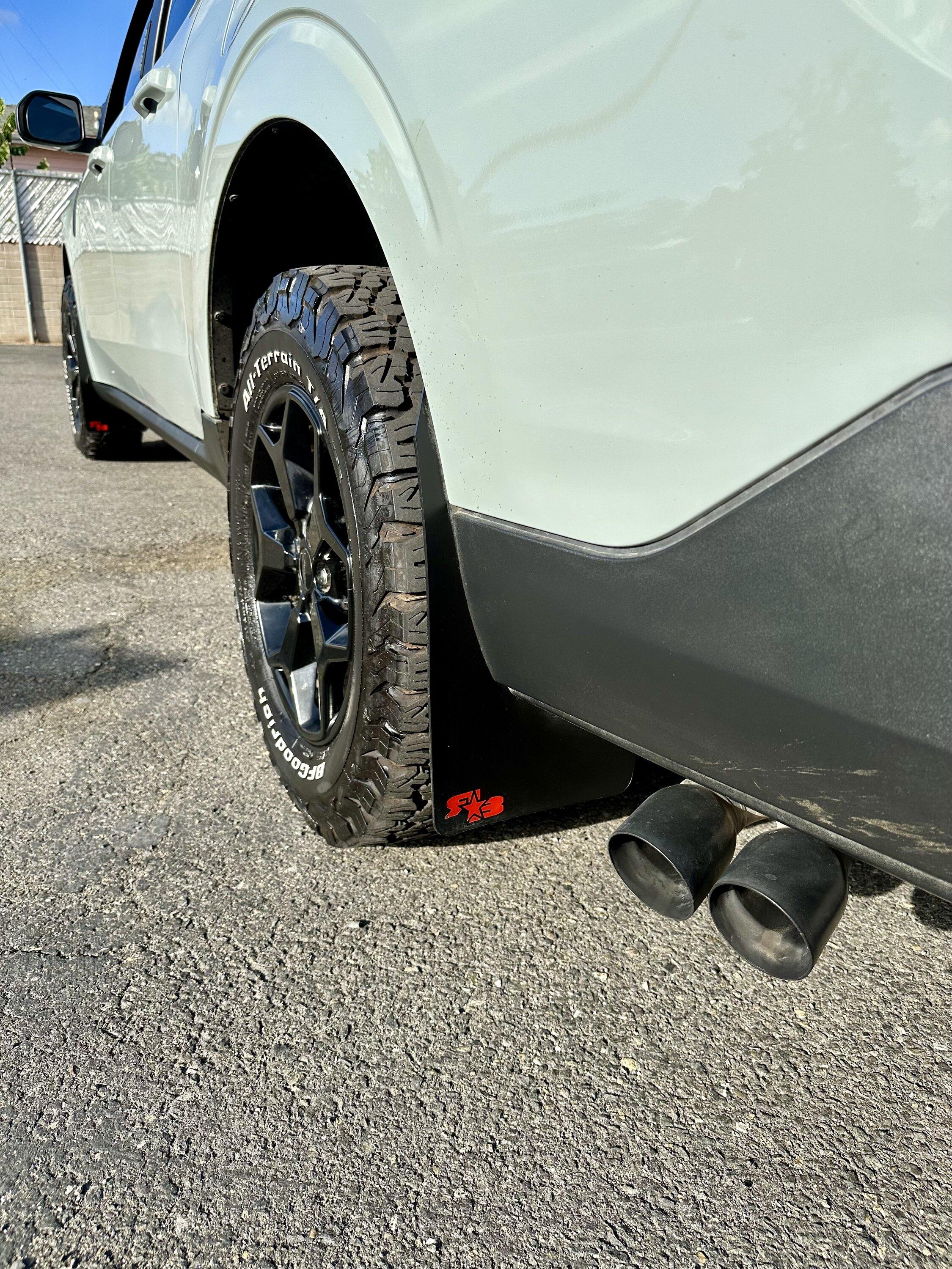 Ford Maverick Best mud flaps IMG_5390