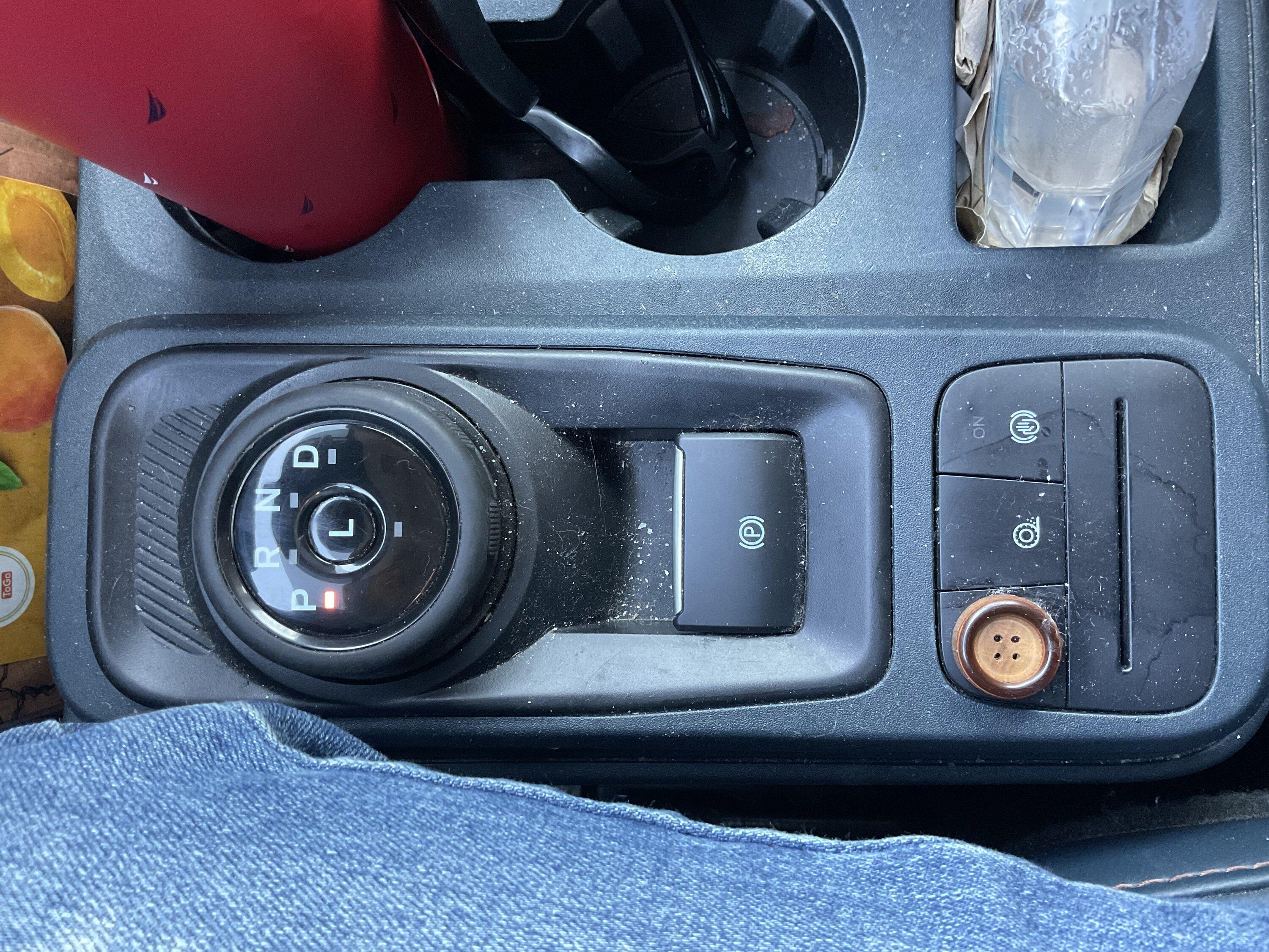 Ford Maverick Adding tactile "bumps" to find controls IMG_3821