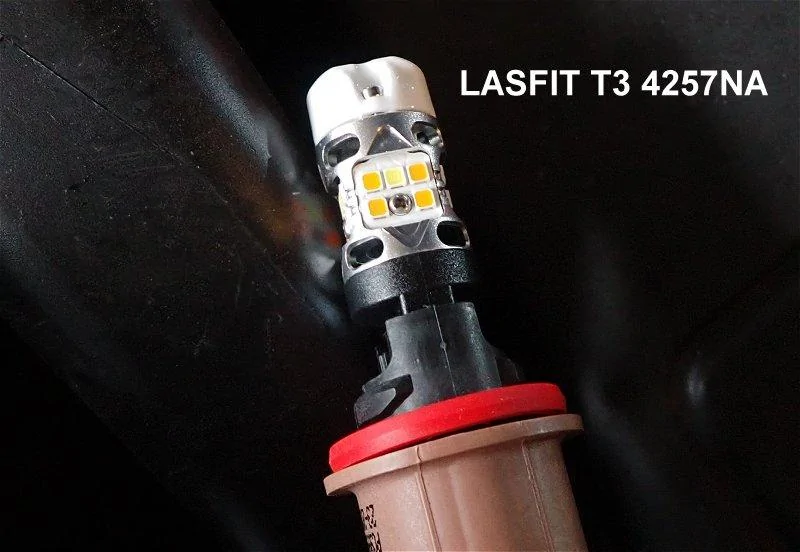 Ford Maverick LASFIT Updated LED Turn signal review & Comparison LASFIT T3 4257NA