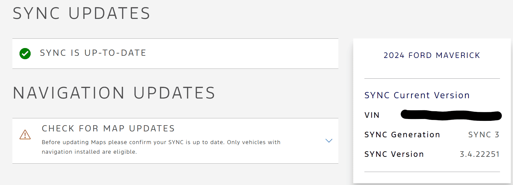 Ford Maverick Sync 3 - Update Build To 23188 Screenshot 2024-01-04 211936