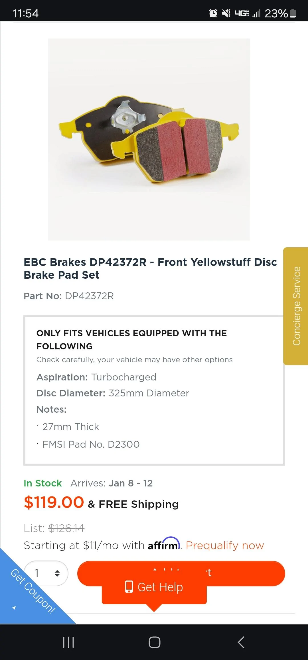 Ford Maverick Big brake upgrades anyone yet? Screenshot_20240104_235423_Chrom