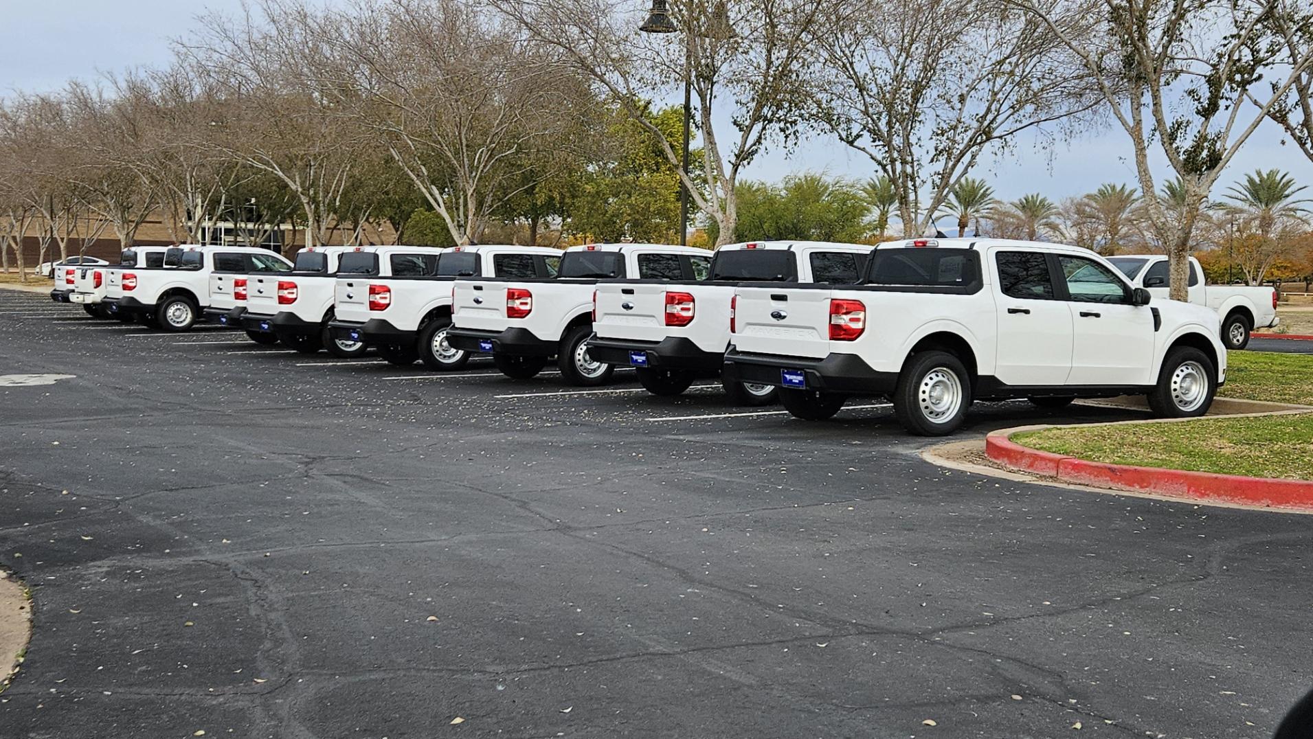 Ford Maverick 8 Mavericks and 1 Frontier Mav