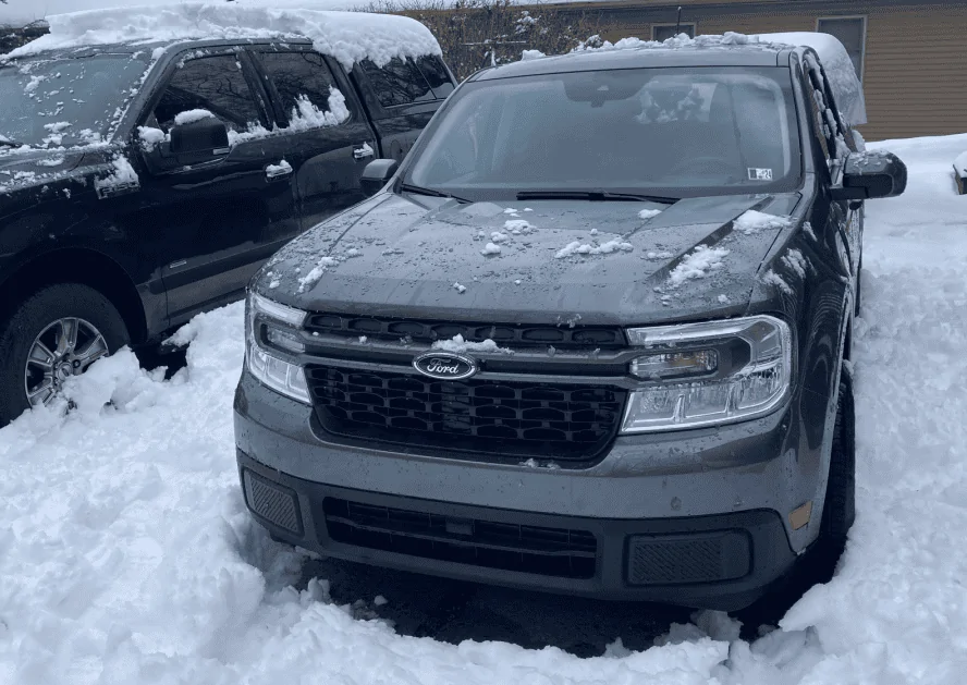 Ford Maverick Snow/Leaf Season.  Mind the Gap. 1704651497915