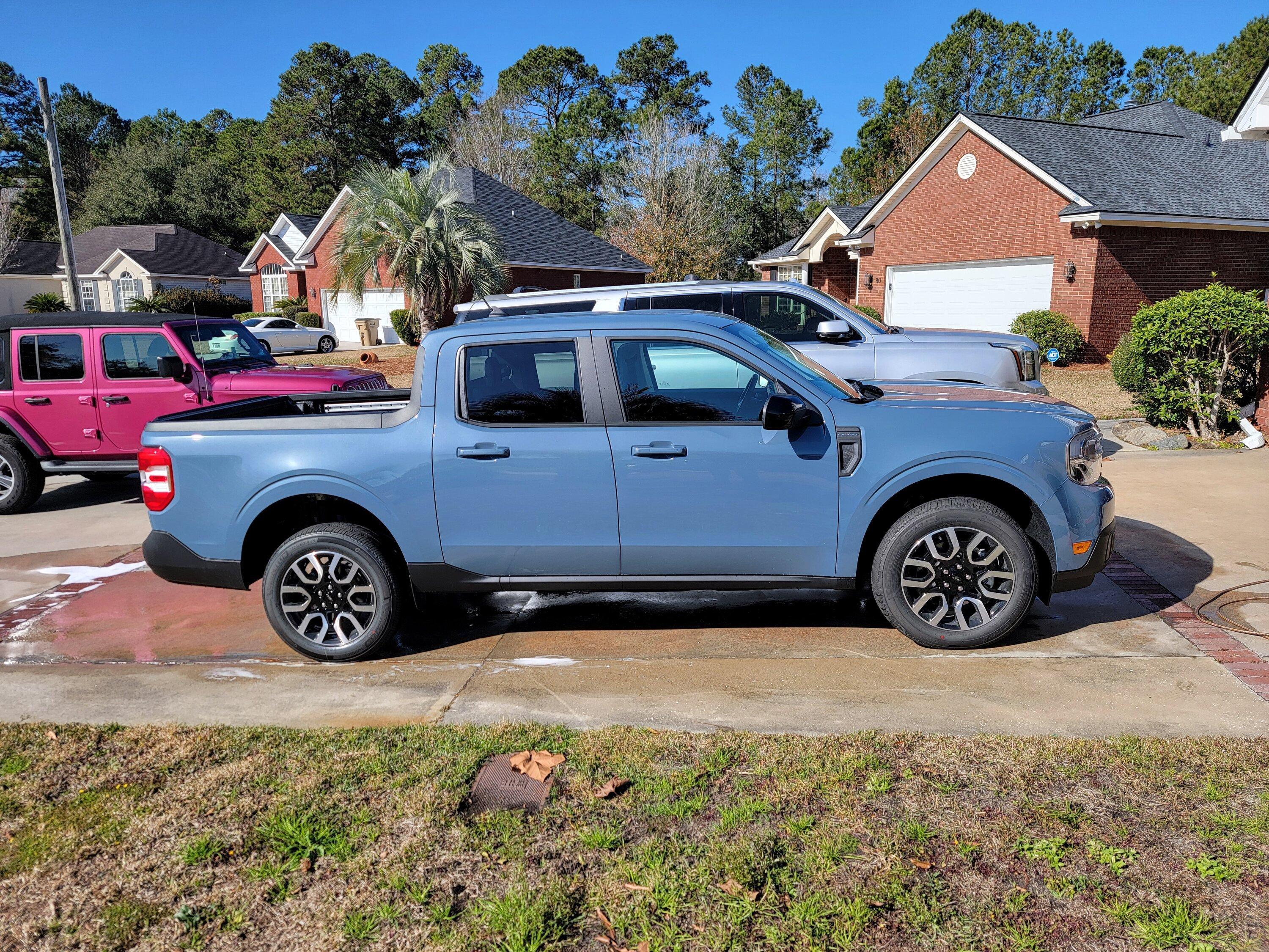 Ford Maverick First Azure Gray 2024 Maverick here! 20240105_130735