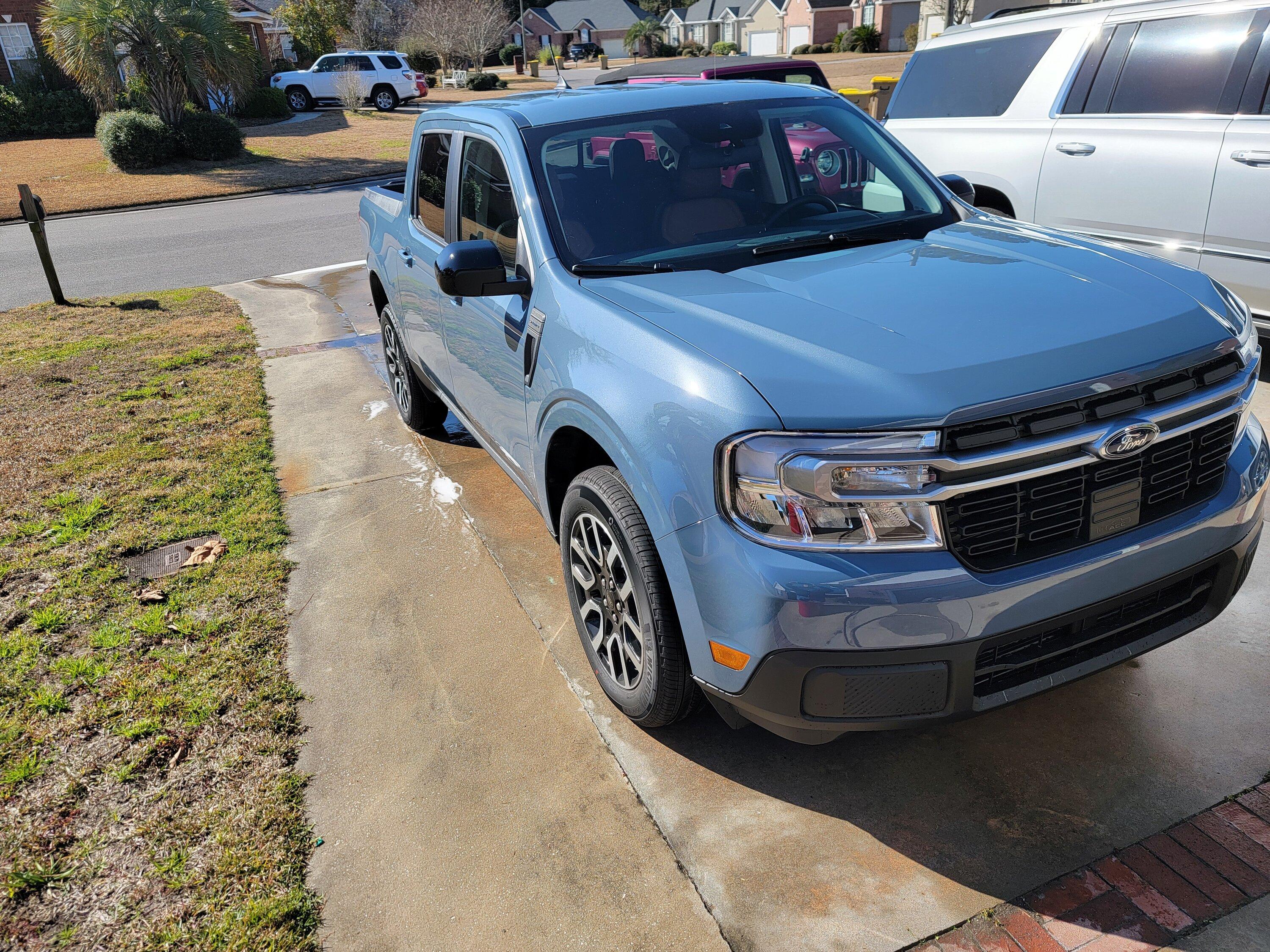Ford Maverick First Azure Gray 2024 Maverick here! 20240105_130743