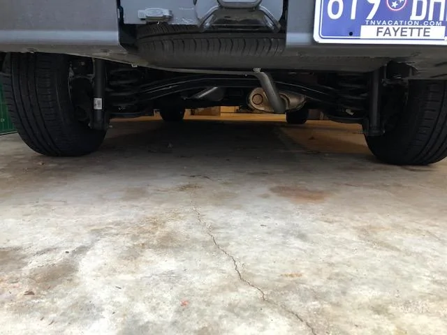 Ford Maverick The skinny on the skinny spare under truck