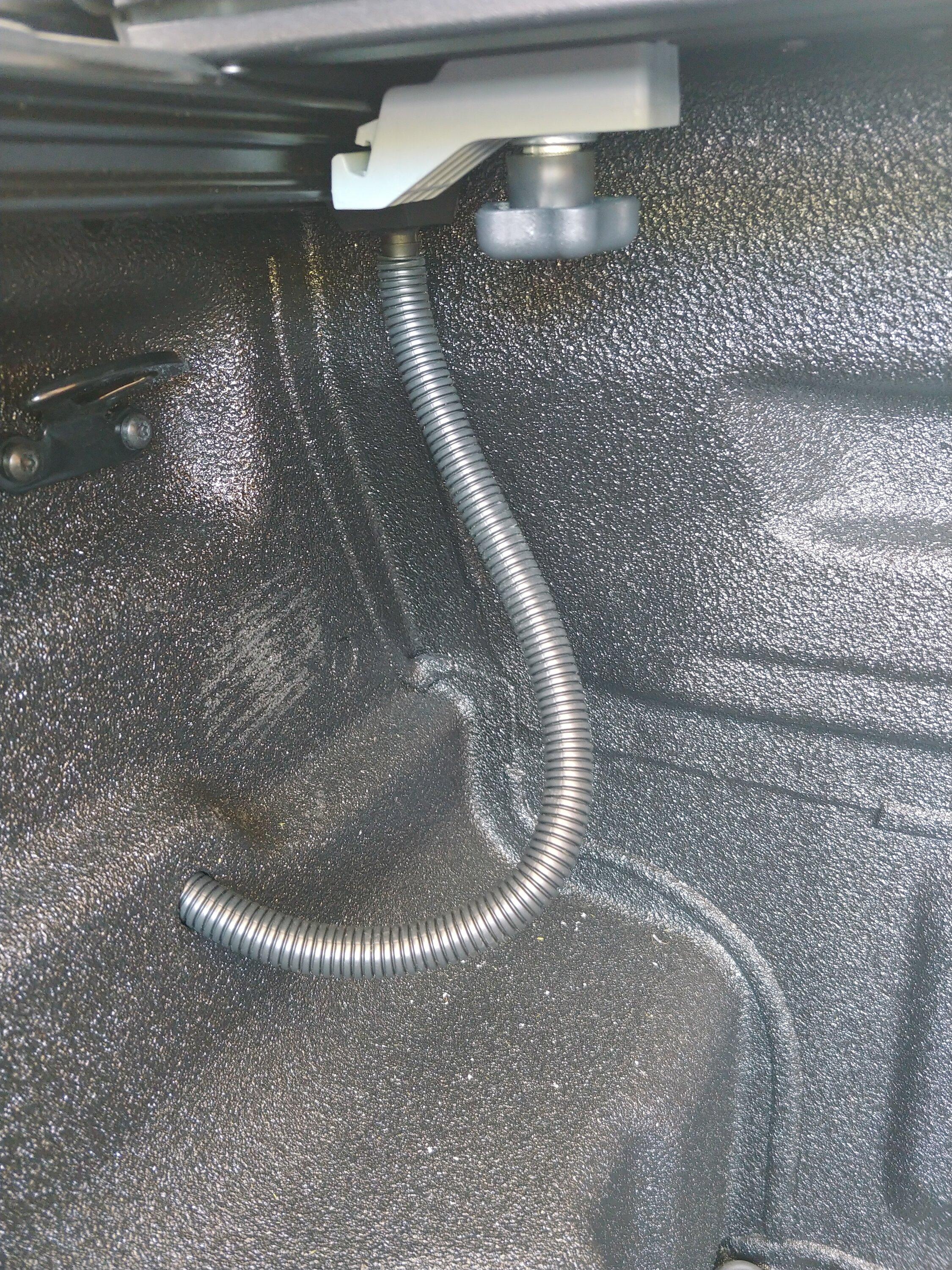 Ford Maverick Leak or Condensation in covered truck bed ? drain hole