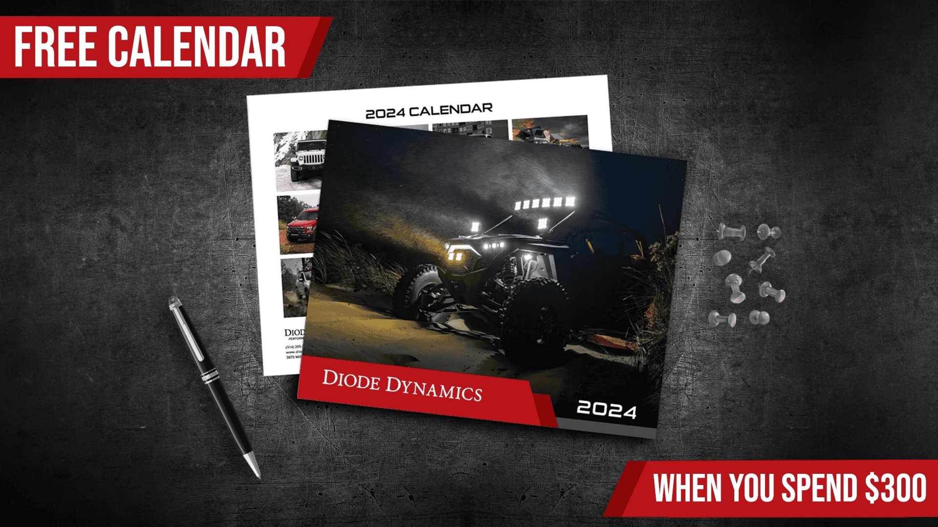 Ford Maverick 2024 Calendar | January Promo | Diode Dymamics cNJwJqM