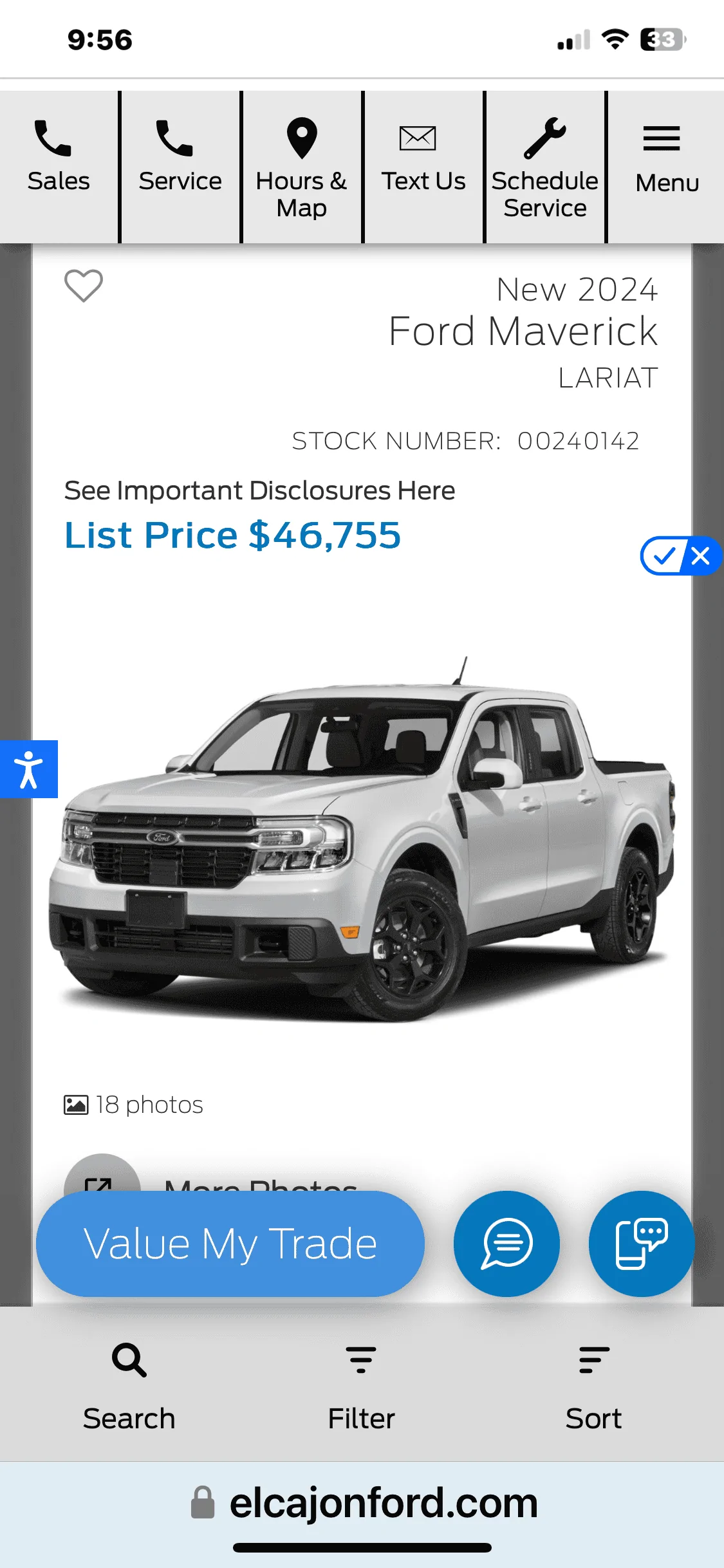 Ford Maverick Available Maverick Hybrid in Phoenix area IMG_2942