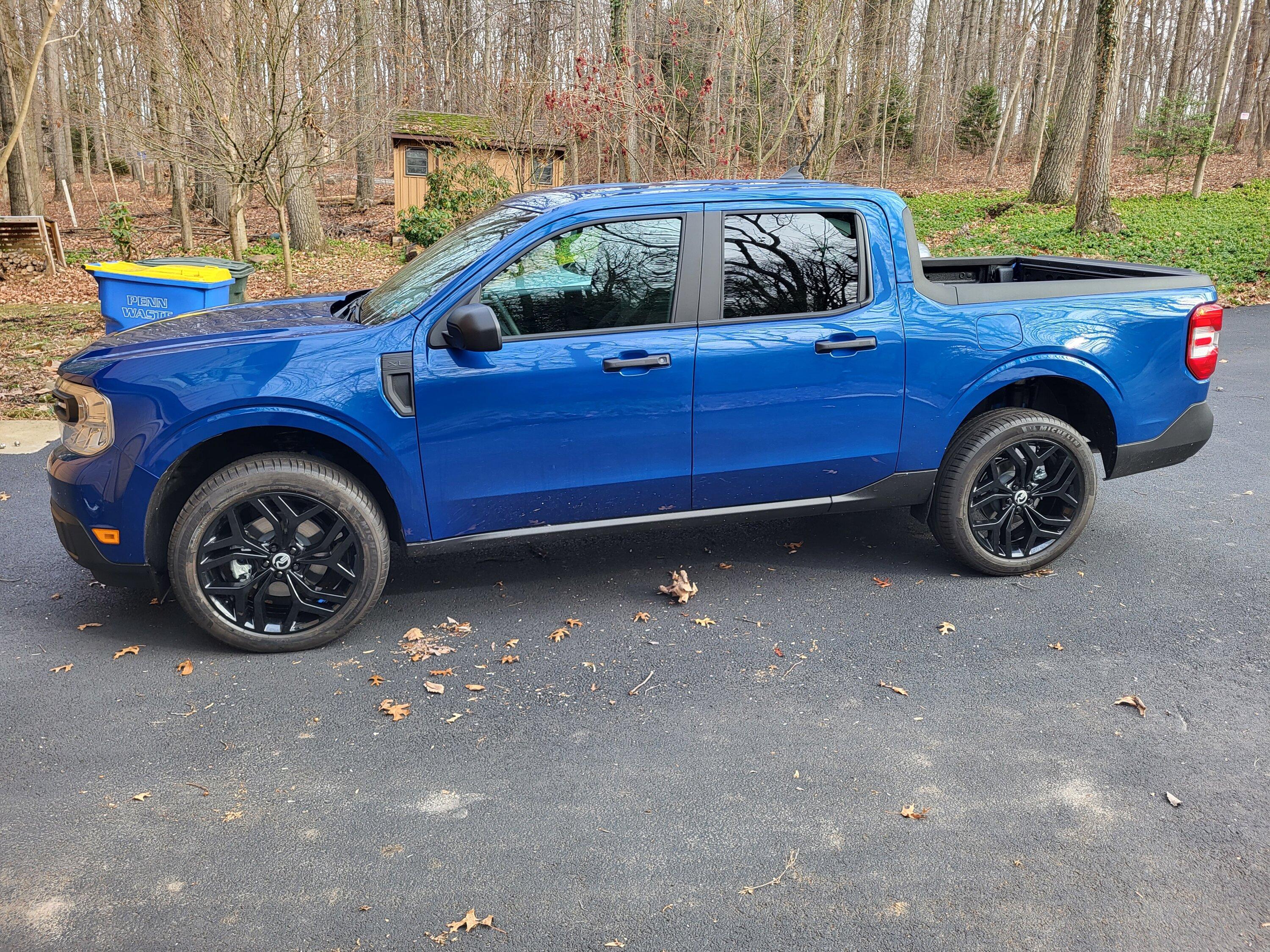 Ford Maverick Will a Range Rover Evoque 20" Wheel Fit? 20240112_130143
