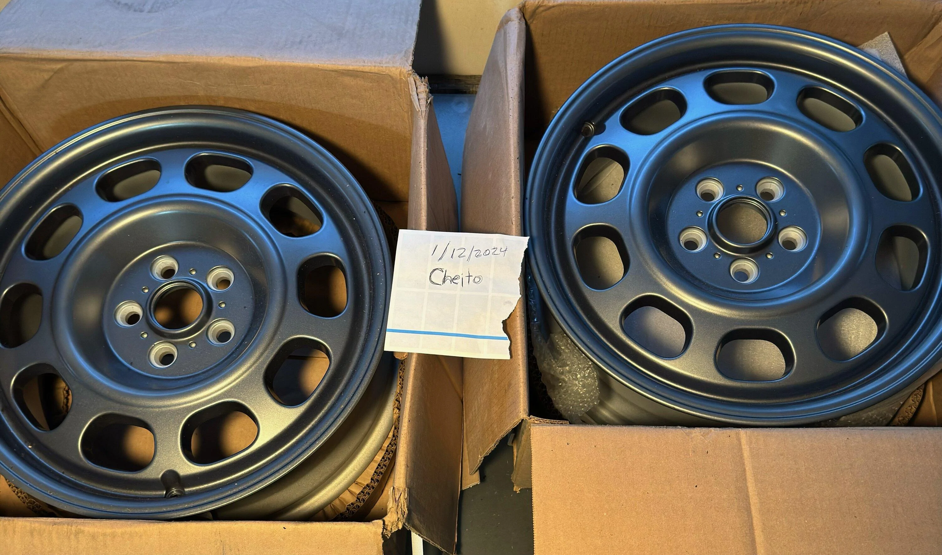 Ford Maverick **Price Decrease** Pair of Bronco Sport Optional Badlands Wheels “Steelies” Style for Sale image0