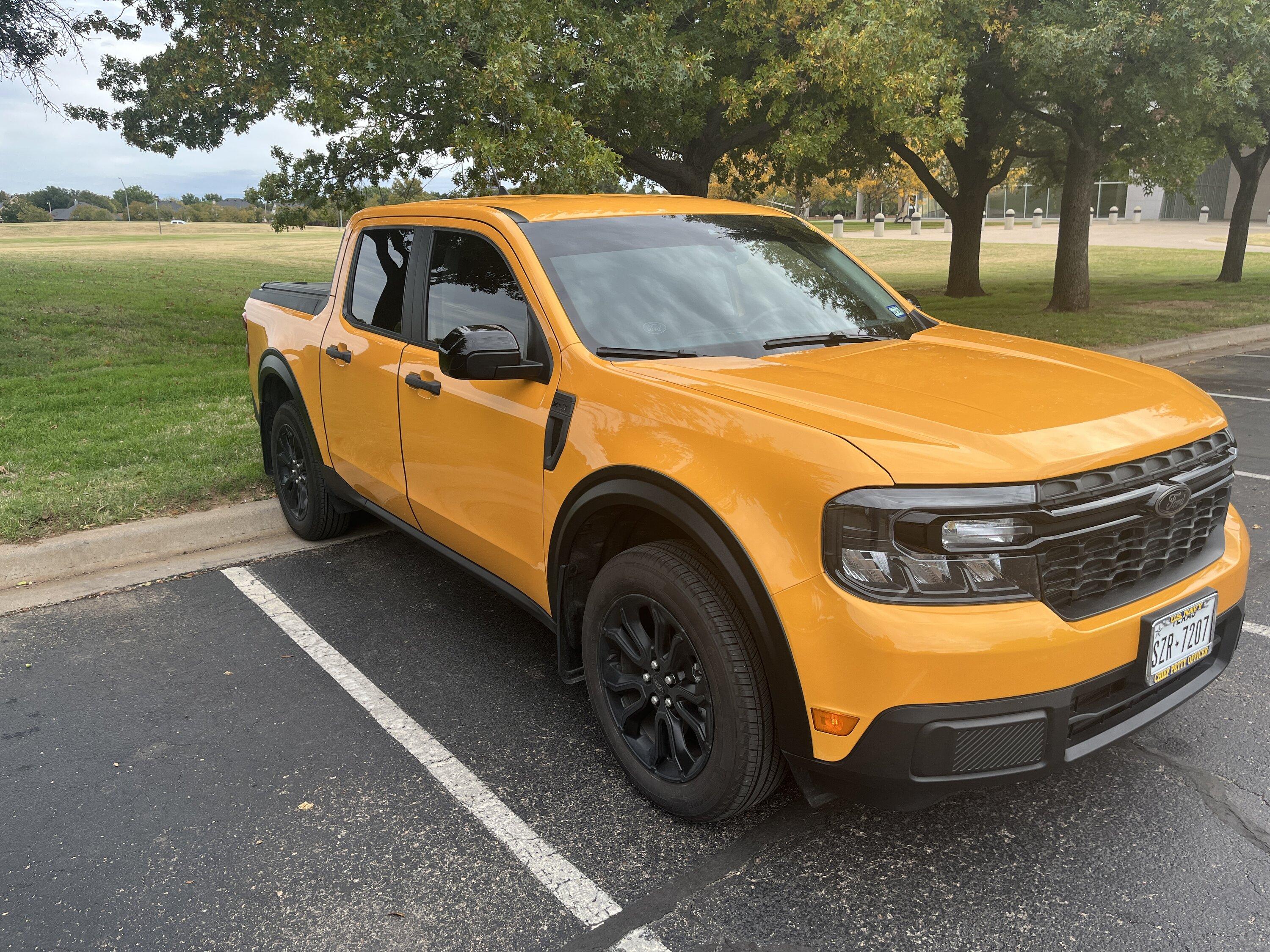 Ford Maverick Cyber Orange is essentially Orange Fury IMG_0261