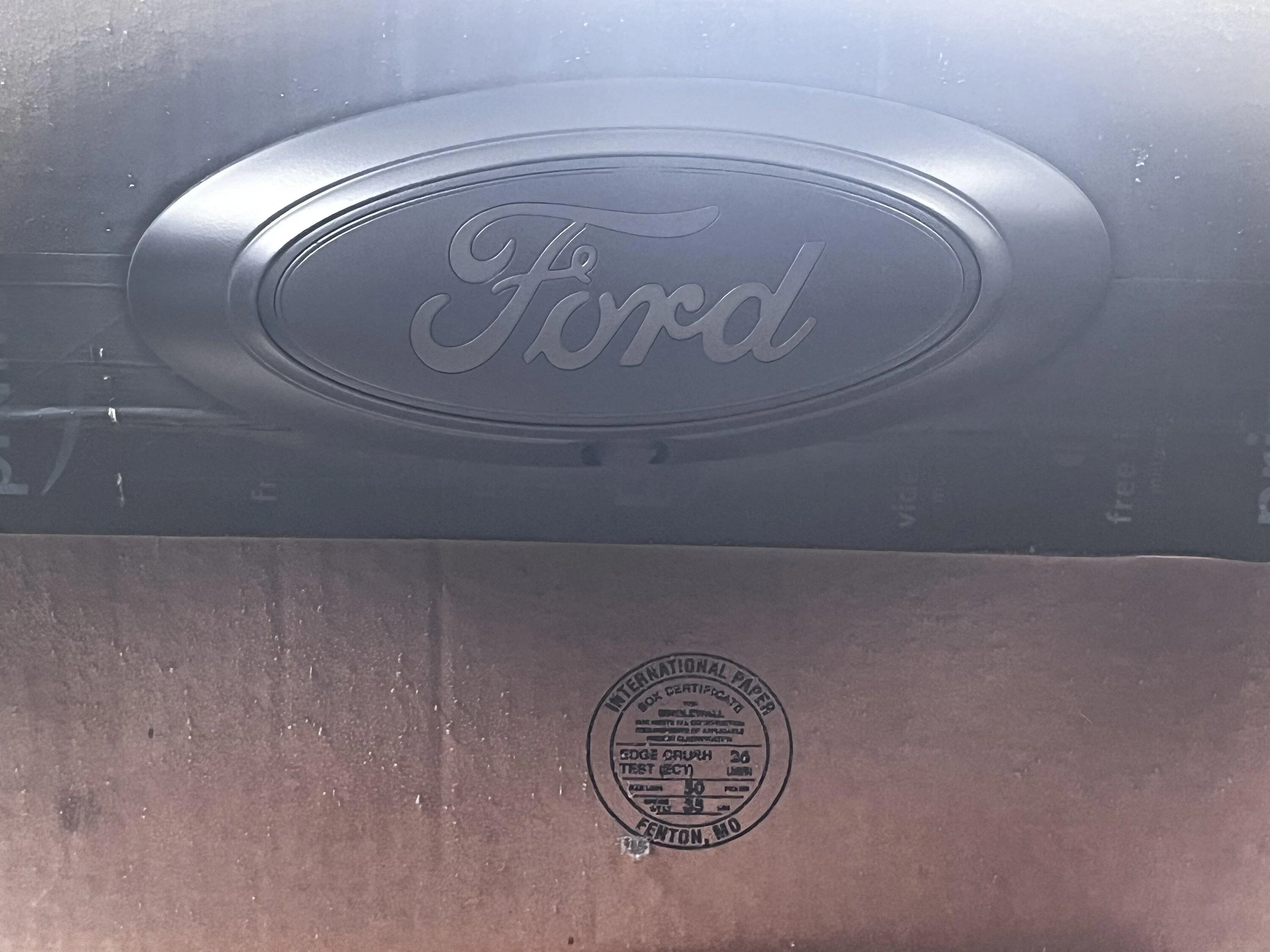 Ford Maverick Smoke Plasti Dip for Emblems IMG_0324
