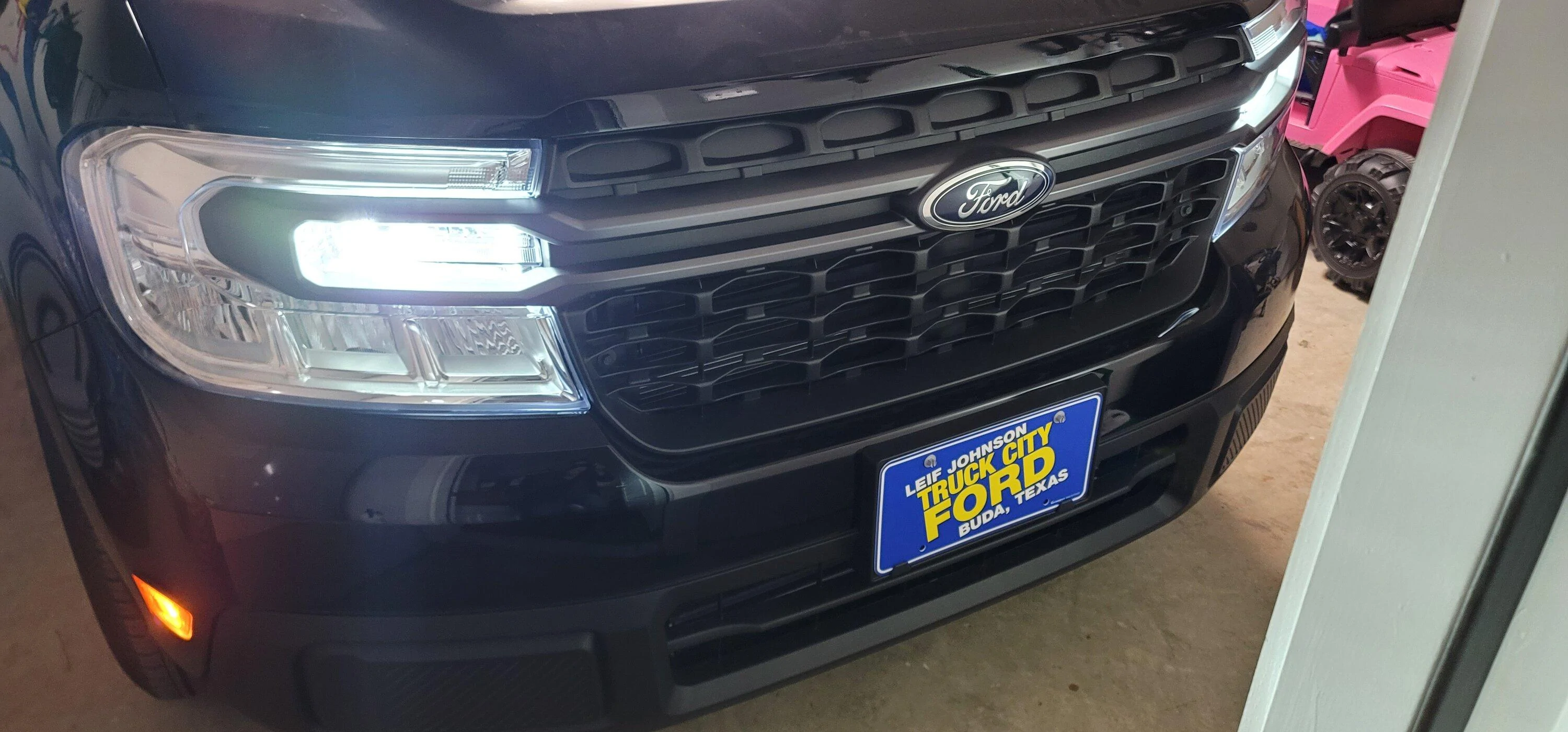 Ford Maverick Just installed the Switchback LED - Underground lighting 20240114_143336