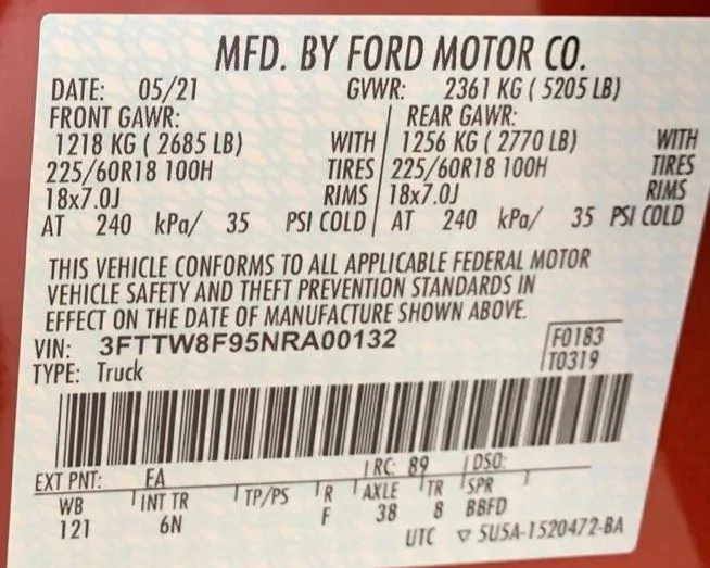 Ford Maverick Maverick payload capacity maxed out w/ 1500lbs in bed - test by owner Captur