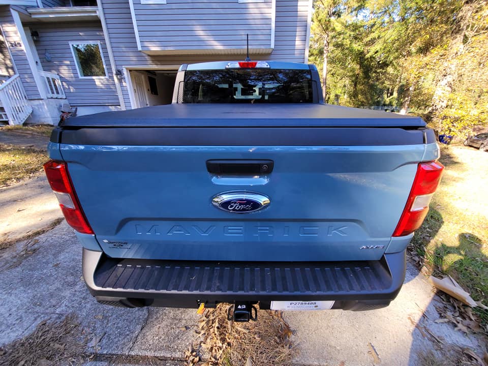 2022 Ford Maverick Truxedo Soft Rollup Tonneau Bed Cover installed on Maverick 9.jpg