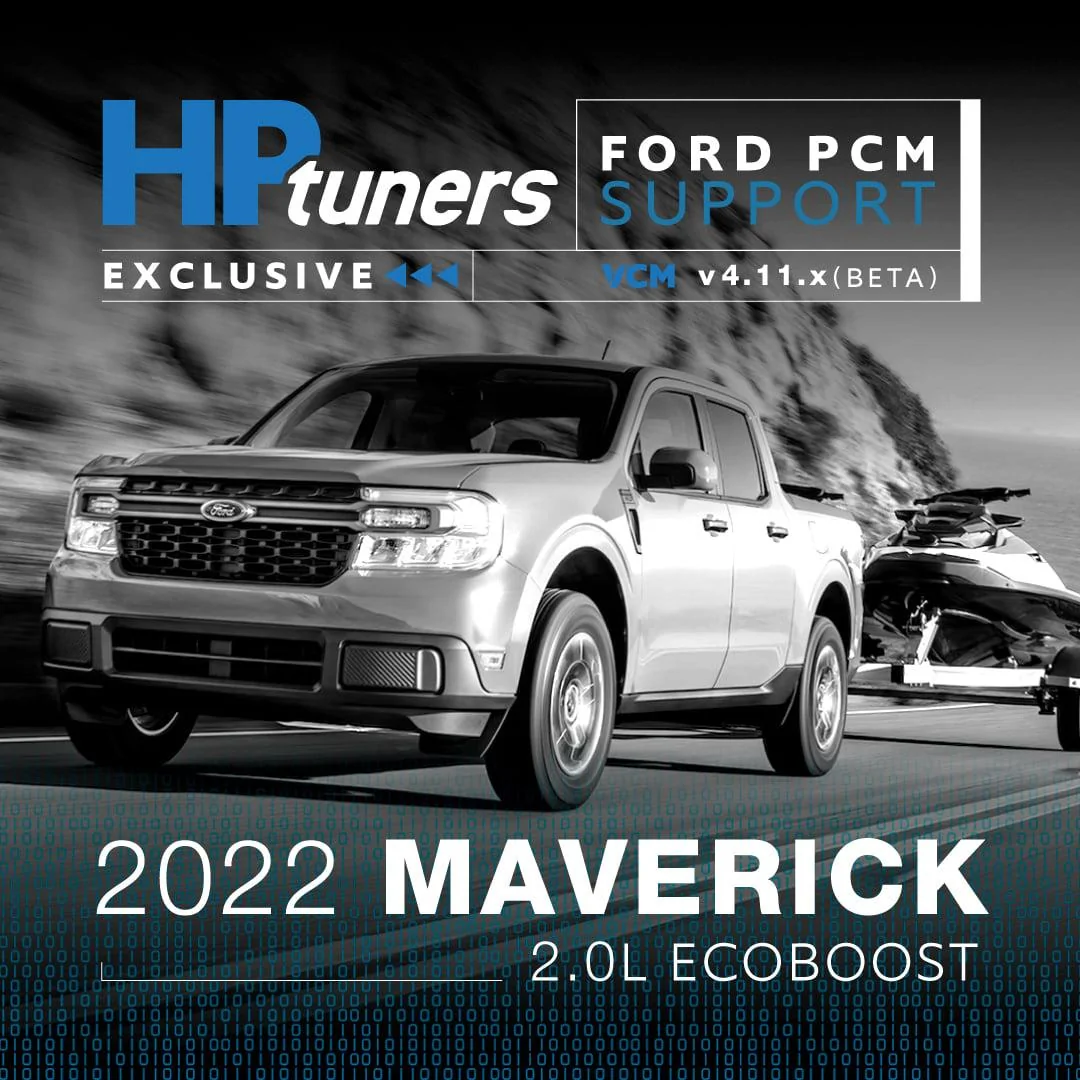 Ford Maverick HP Tuners 2.0 EcoBoost Maverick tuning / software tune announced HP tuner tune 2.0 EcoBoost Maverick