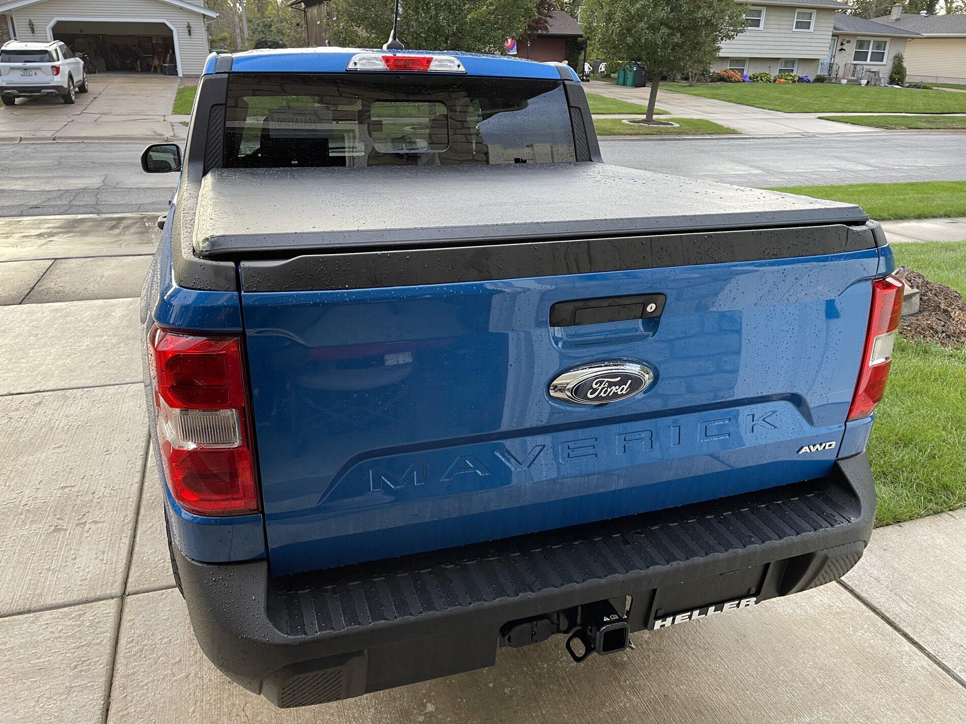 Ford Maverick Truxedo Soft Rollup Tonneau Bed Cover installed on Maverick B55B40F7-AF0A-4A60-AB58-CAF9270D58AD