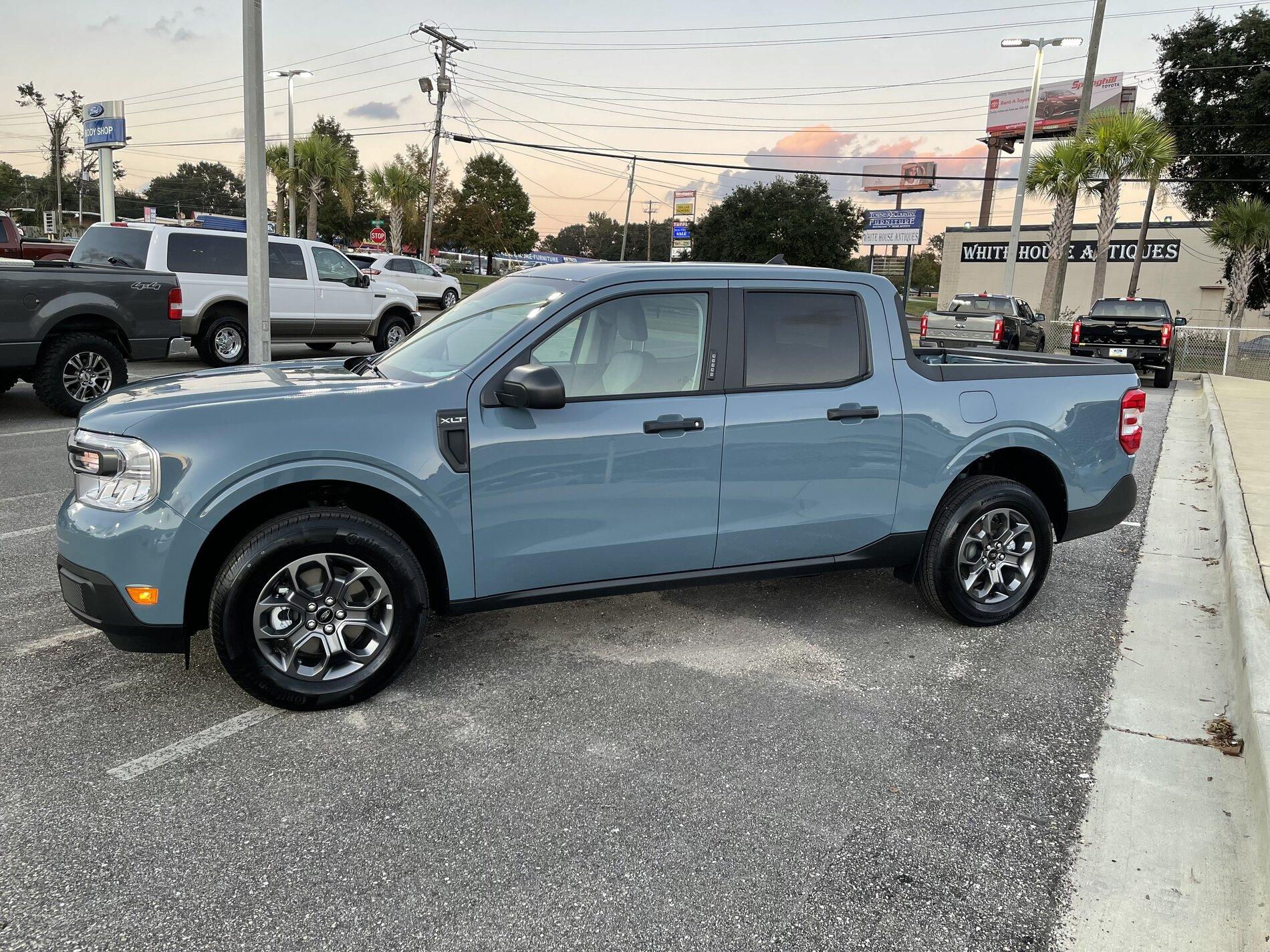 Ford Maverick We picked up our father & son Mavericks last night 3ACEA73B-D765-4FFD-9D5C-8DA57D729088