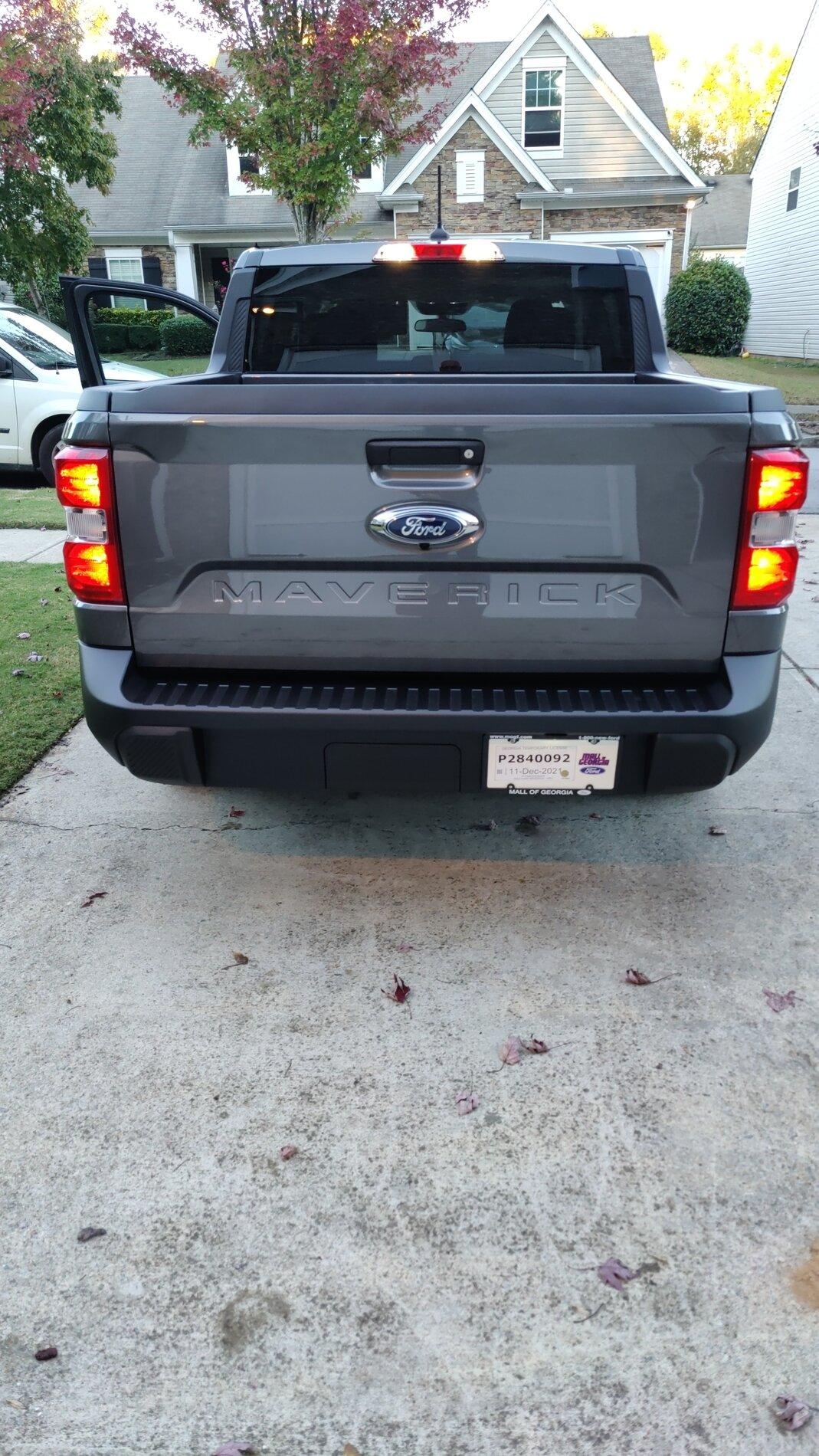 Ford Maverick Truck came in 8 days earlier IMG-20211027-WA0022