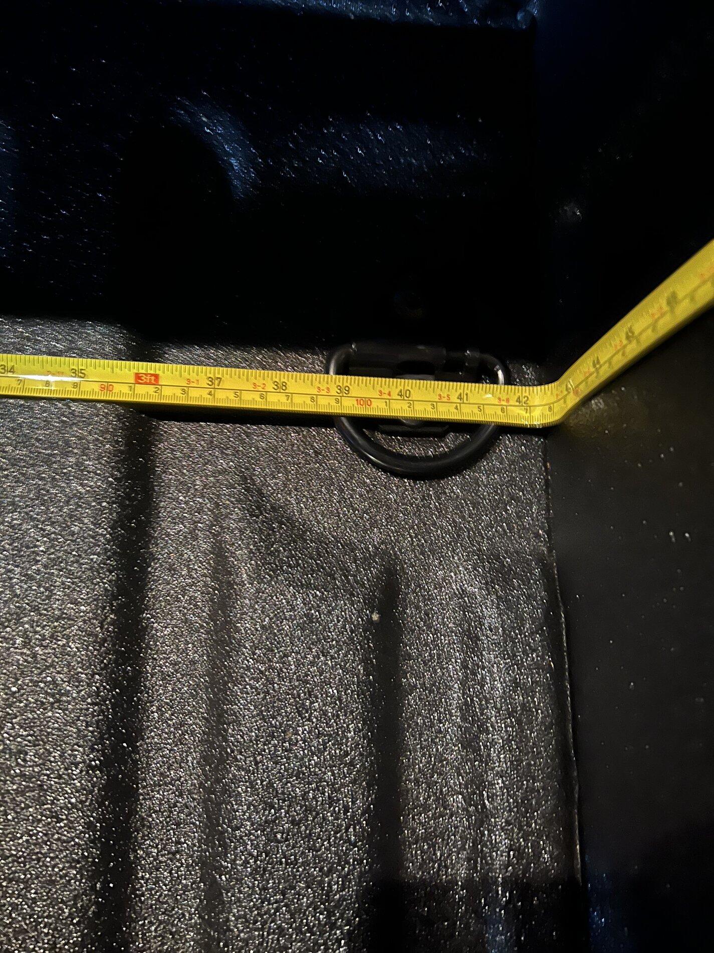 Ford Maverick Bed can hold two full sized dirt-bikes! 38578732-6AAE-4390-9289-2E921C292EE5