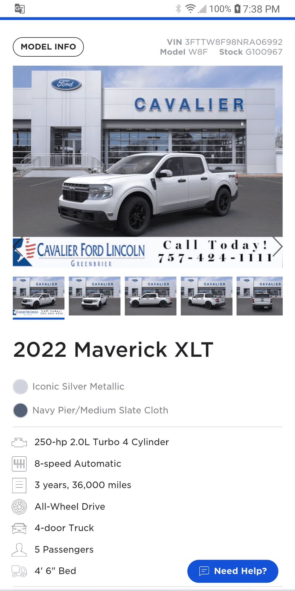 Ford Maverick Price gouging dealership Screenshot_20211028-193809