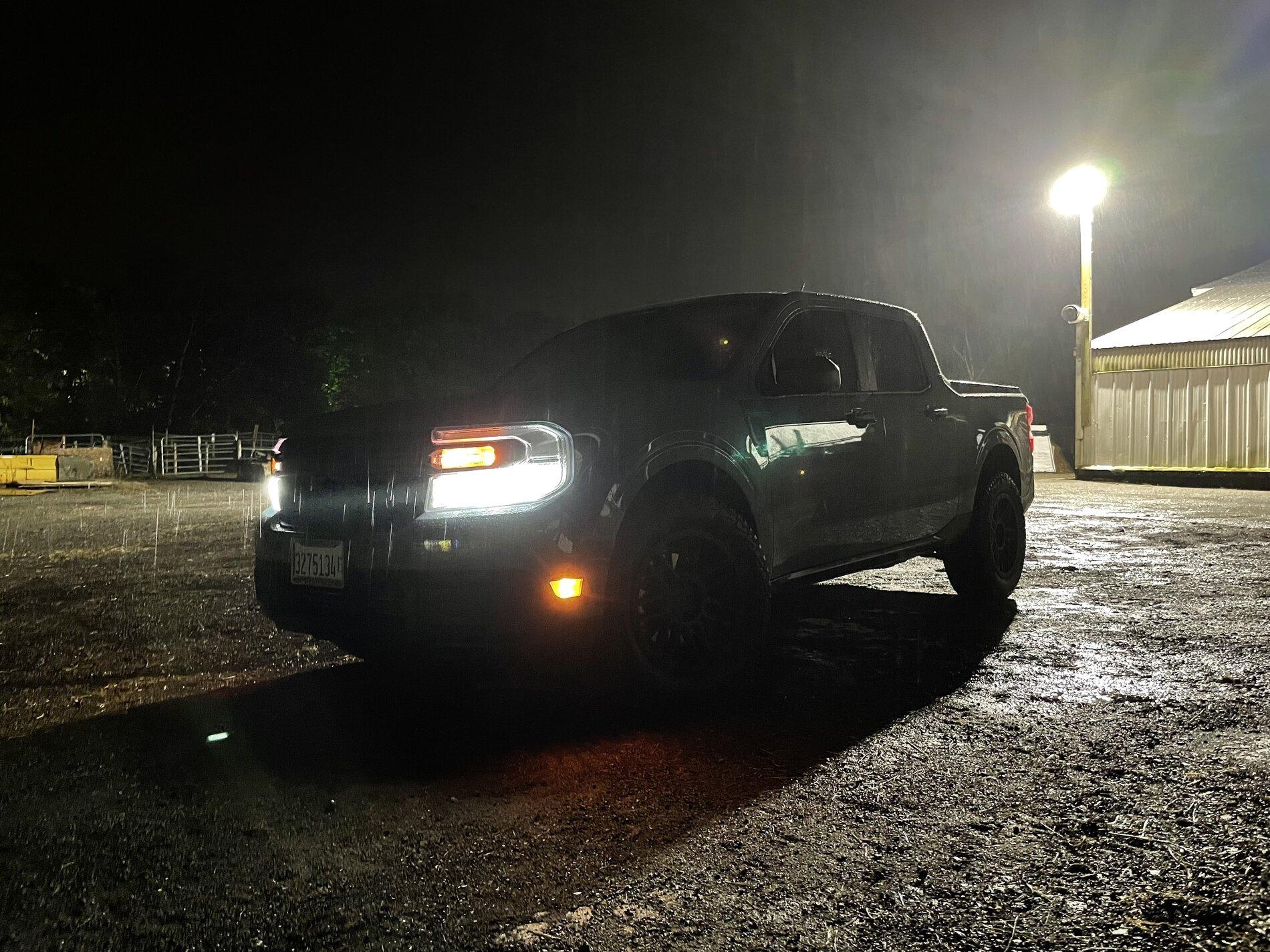 Ford Maverick Fancy shoes: Falken Wildpeak AT 265/60R18 + 18" Black Rhino Arches Wheels on Maverick XL FWD 6083D47F-DF1A-4A25-BFB5-2EA26C5229FE