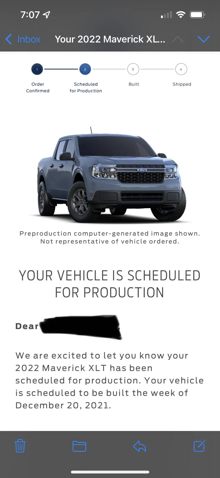 Ford Maverick 📣10/28 Scheduling Email Received Group [Emails coming in a day late!] E07C73D5-B407-4F56-AB0C-96C16ADDC134