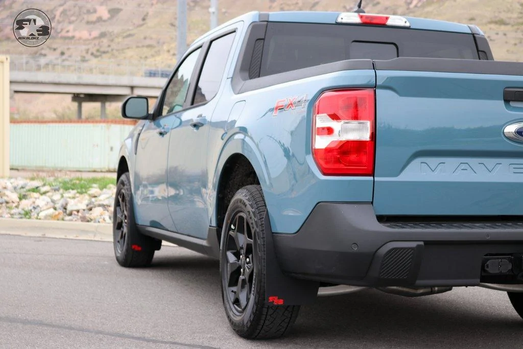 Ford Maverick Rokblokz Mud Flaps for 2022 Maverick now available Rokblokz Mud Flaps 2022 Ford Maverick Pickup 1