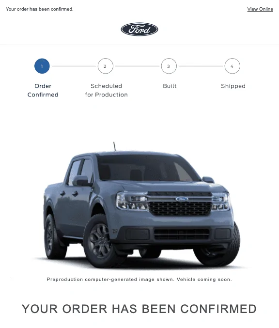 Ford Maverick Do orders on Ford site update? Screen Shot 2021-10-29 at 12.50.44 PM