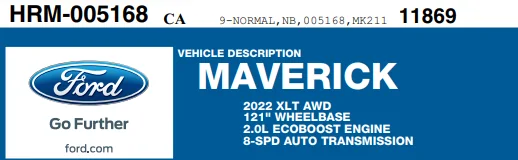 Ford Maverick Mexico plant Maverick production suspended next week from November 1-5 1635539591476