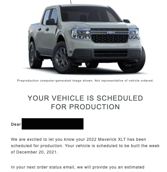 Ford Maverick 📣10/28 Scheduling Email Received Group [Emails coming in a day late!] Screen Shot 2021-10-29 at 6.40.51 PM