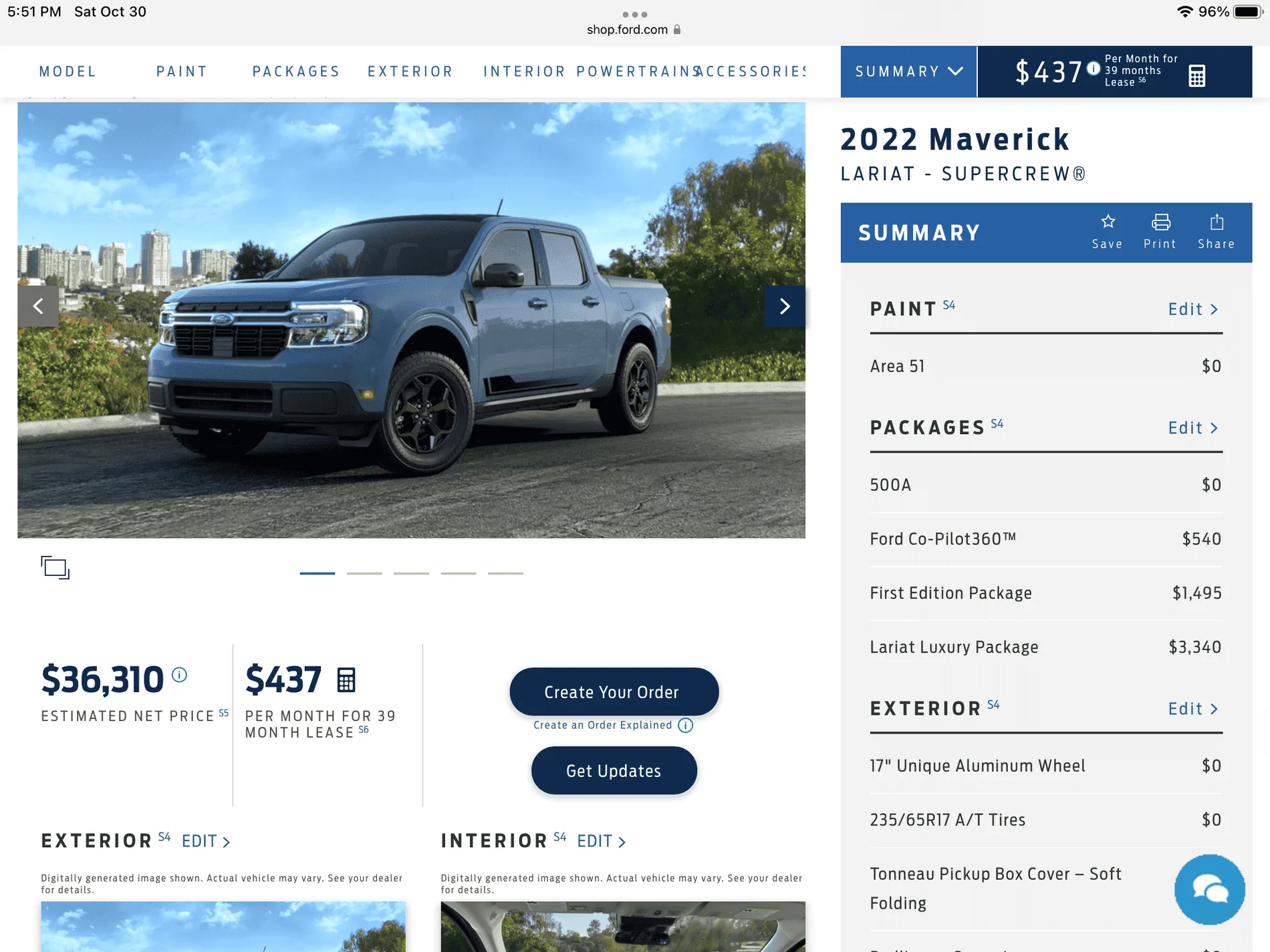 Ford Maverick Has anyone received their Lariat & First Edition  truck yet? 15FC5D65-A58C-4F0E-BAE8-9AF9D52AB78D