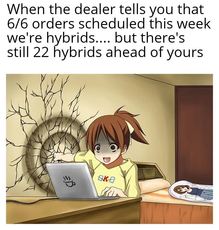 Ford Maverick Maverick Memes -  fun diversion while we wait [ ** NO POLITICS ** ] Anime Girl Punching Wall 31102021080506